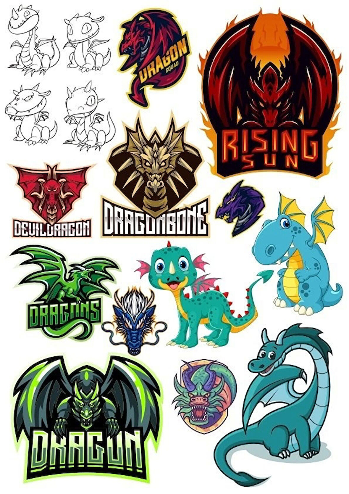 Baykuş OWL Sticker Set-10 15 Parça Telefon, Tablet, Defter, Laptop Sticker