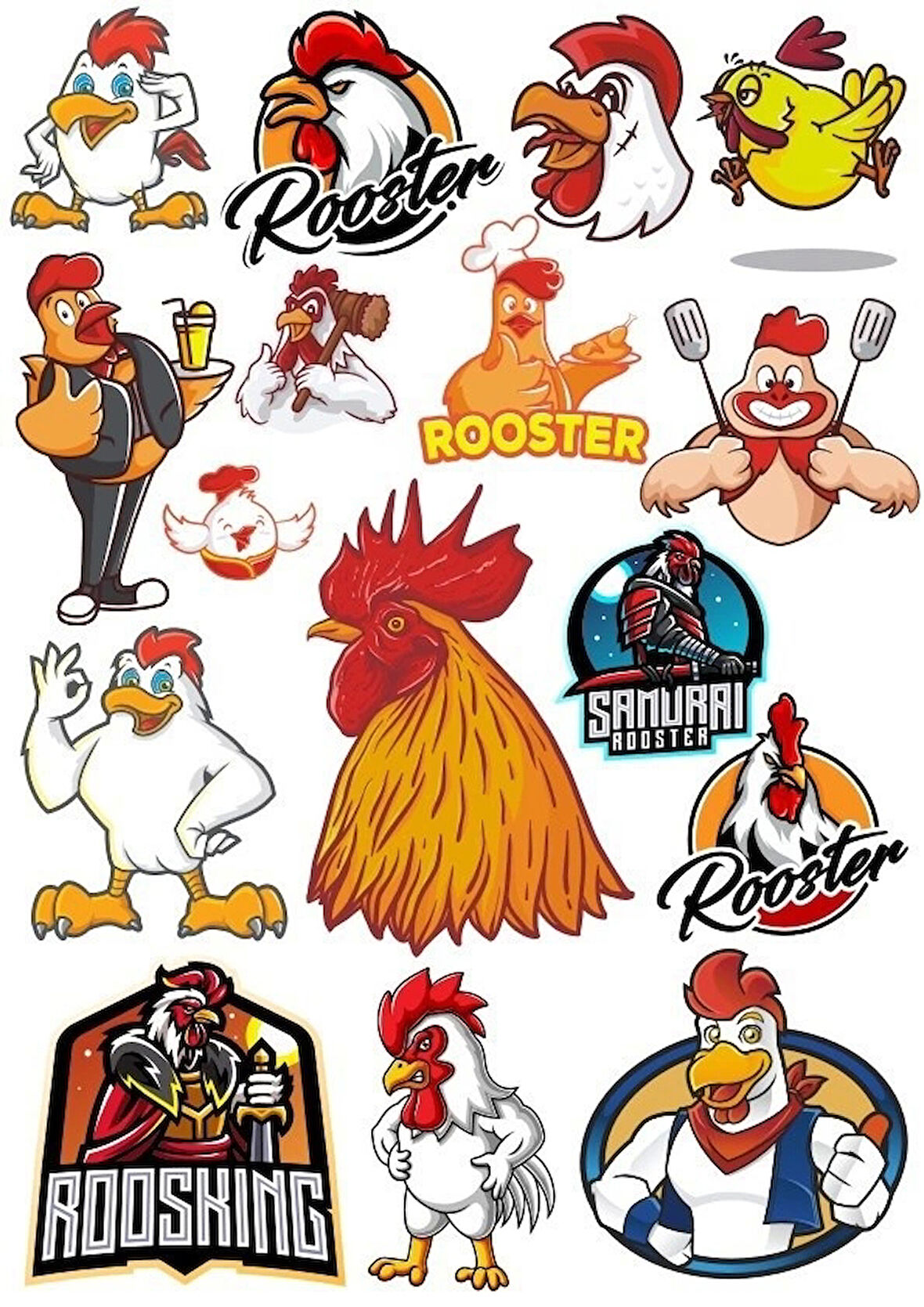 Horoz Sticker Set-15 15 Parça Telefon, Tablet, Defter, Laptop Sticker