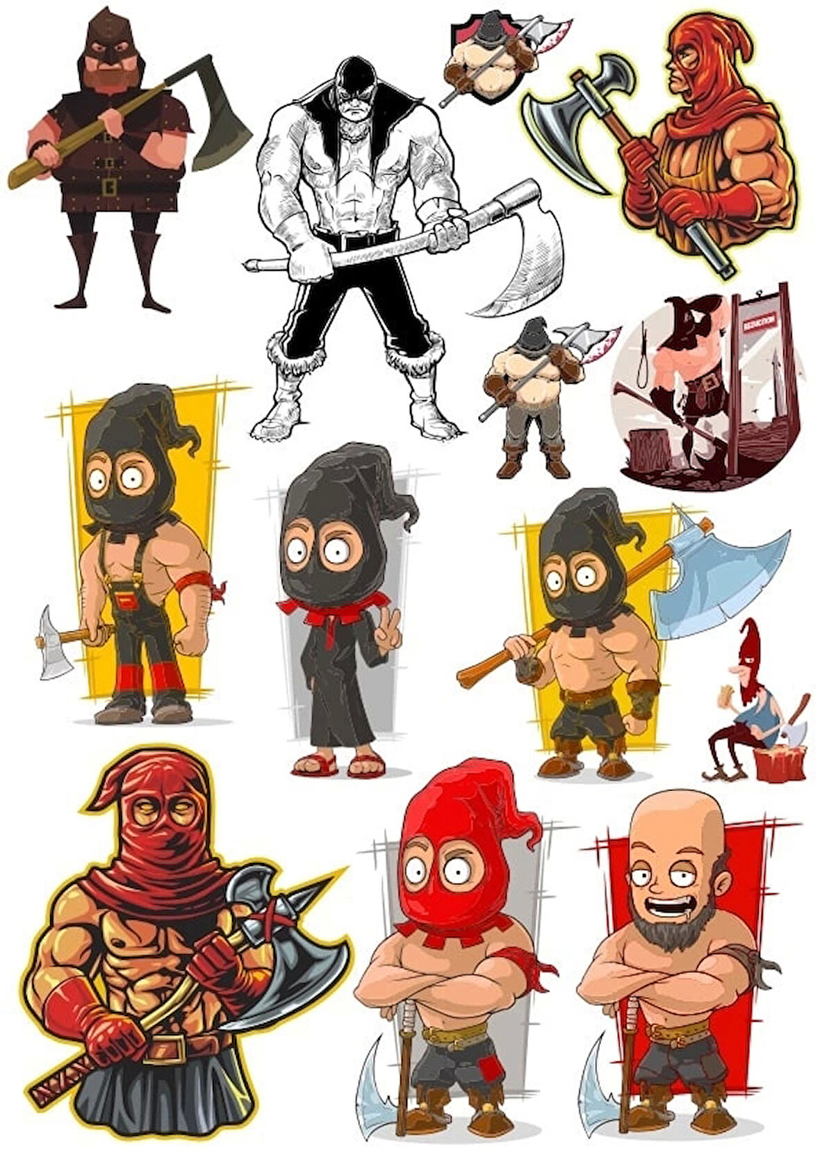 Cellat Sticker Set 5 12 Parça Telefon, Tablet, Defter, Laptop Sticker