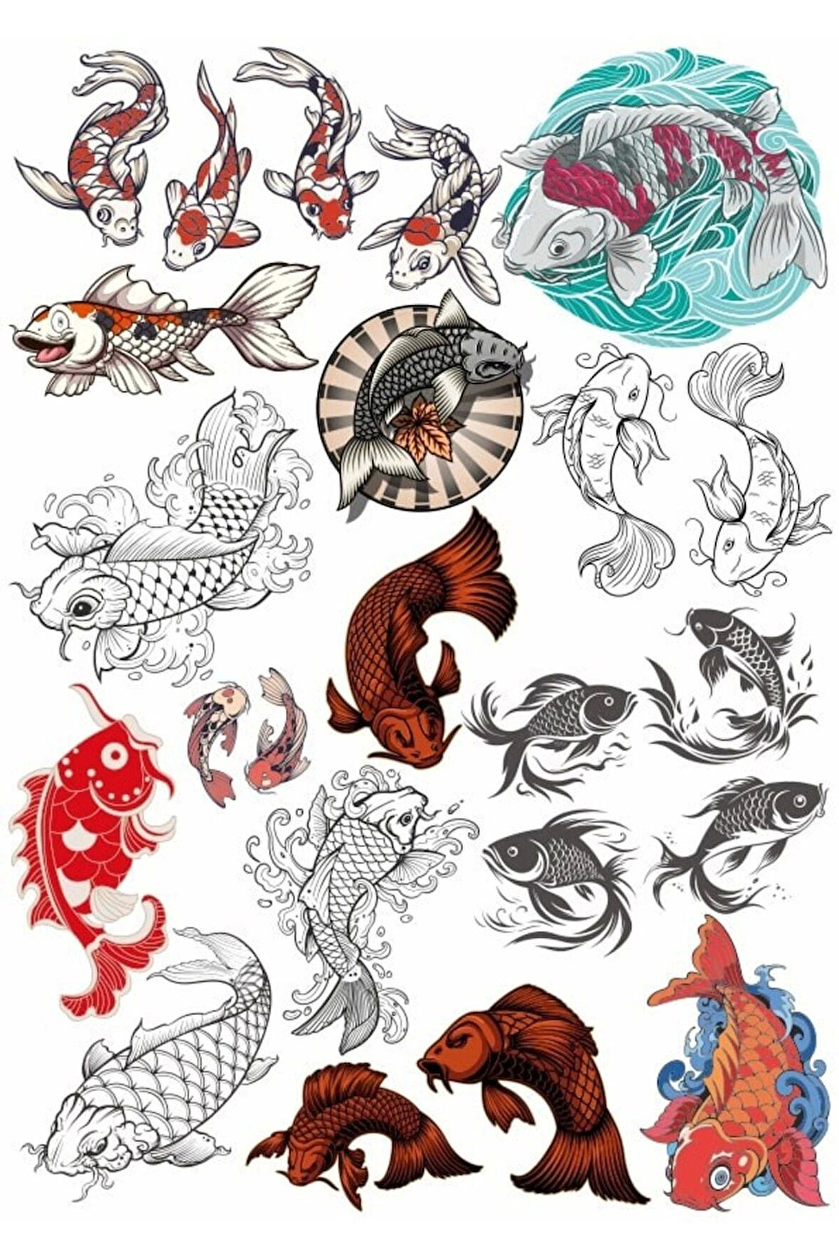 Balık Sticker Set 3