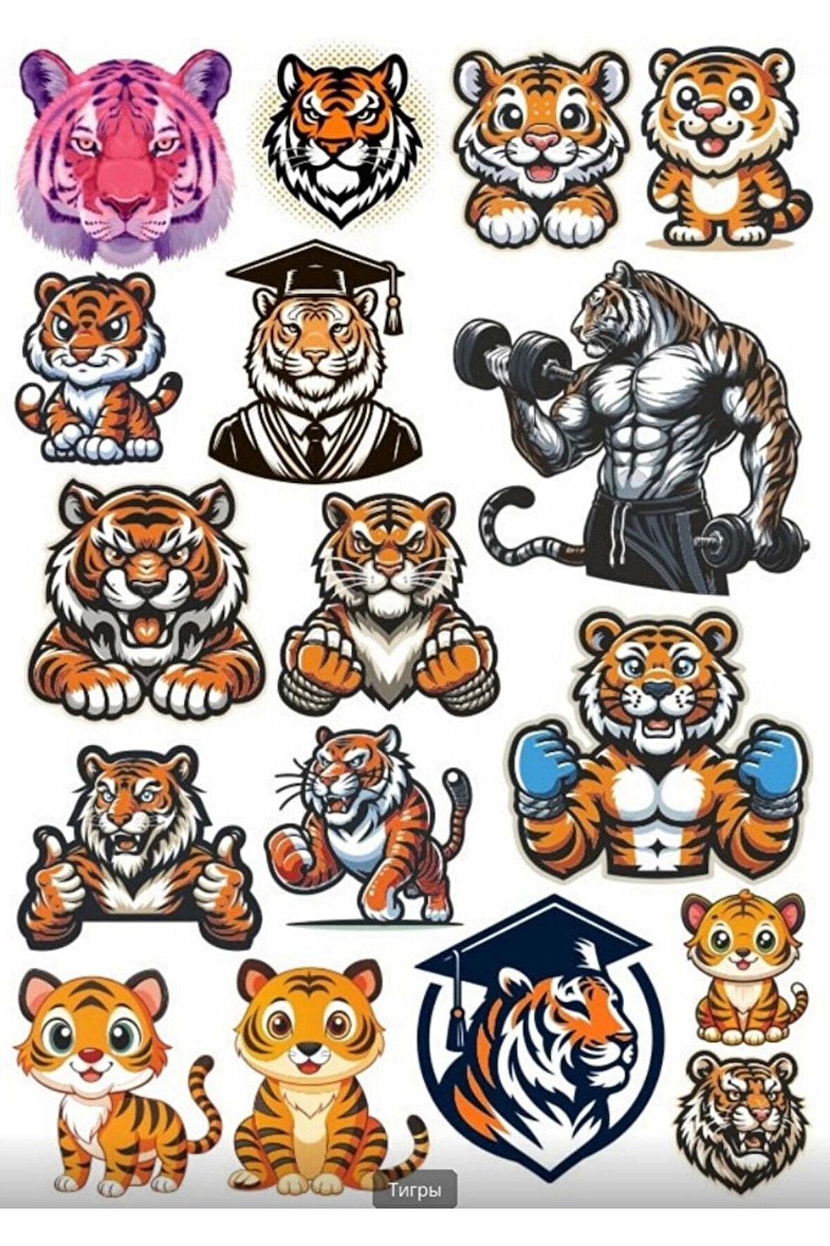 Kaplan Sticker Set 2