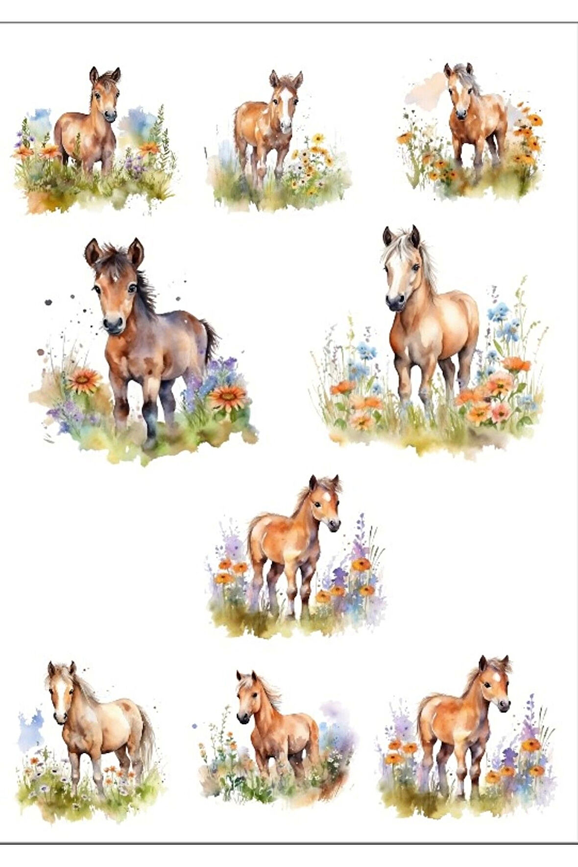 Atlar Sticker Set