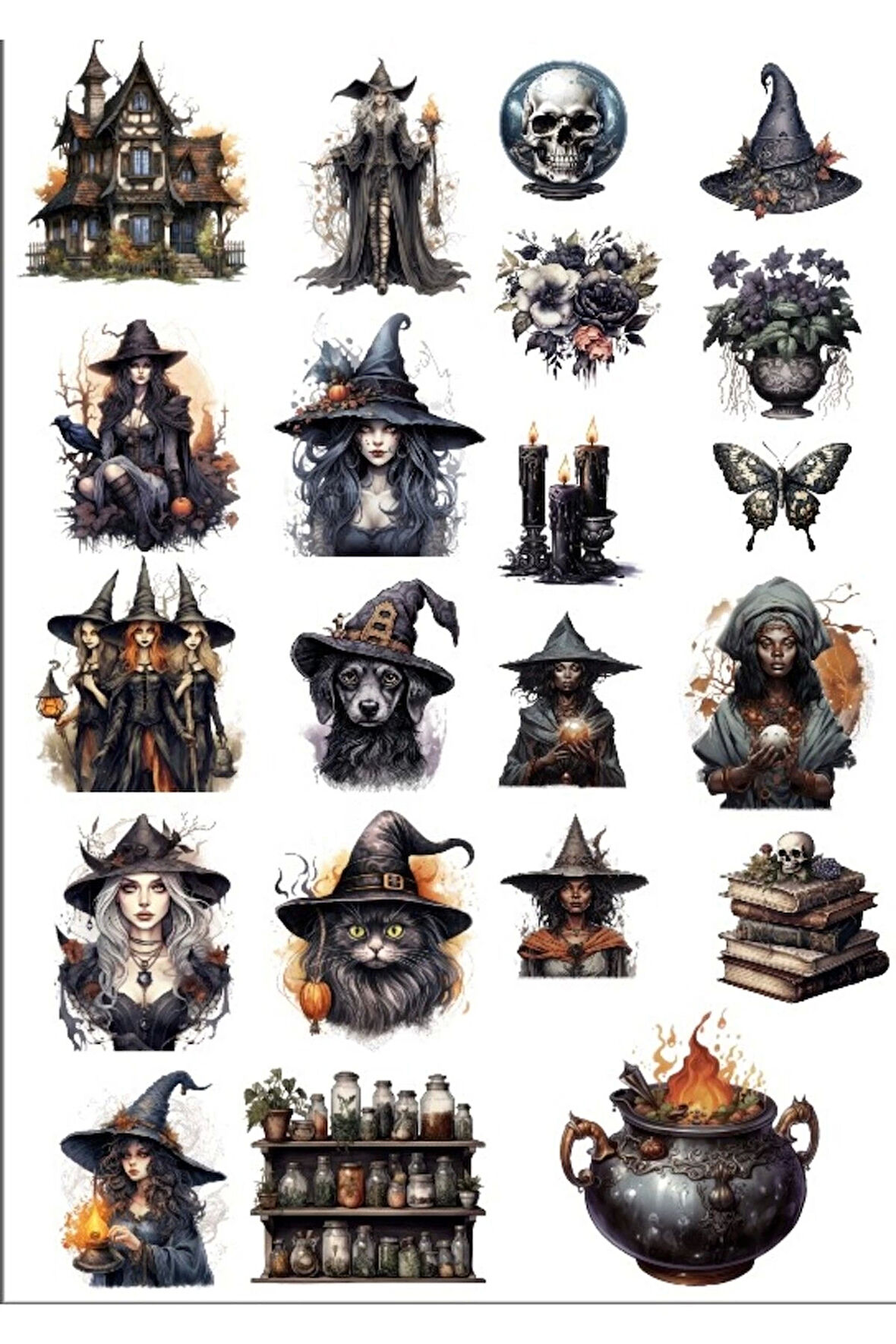 Cadılar Sticker Set -2