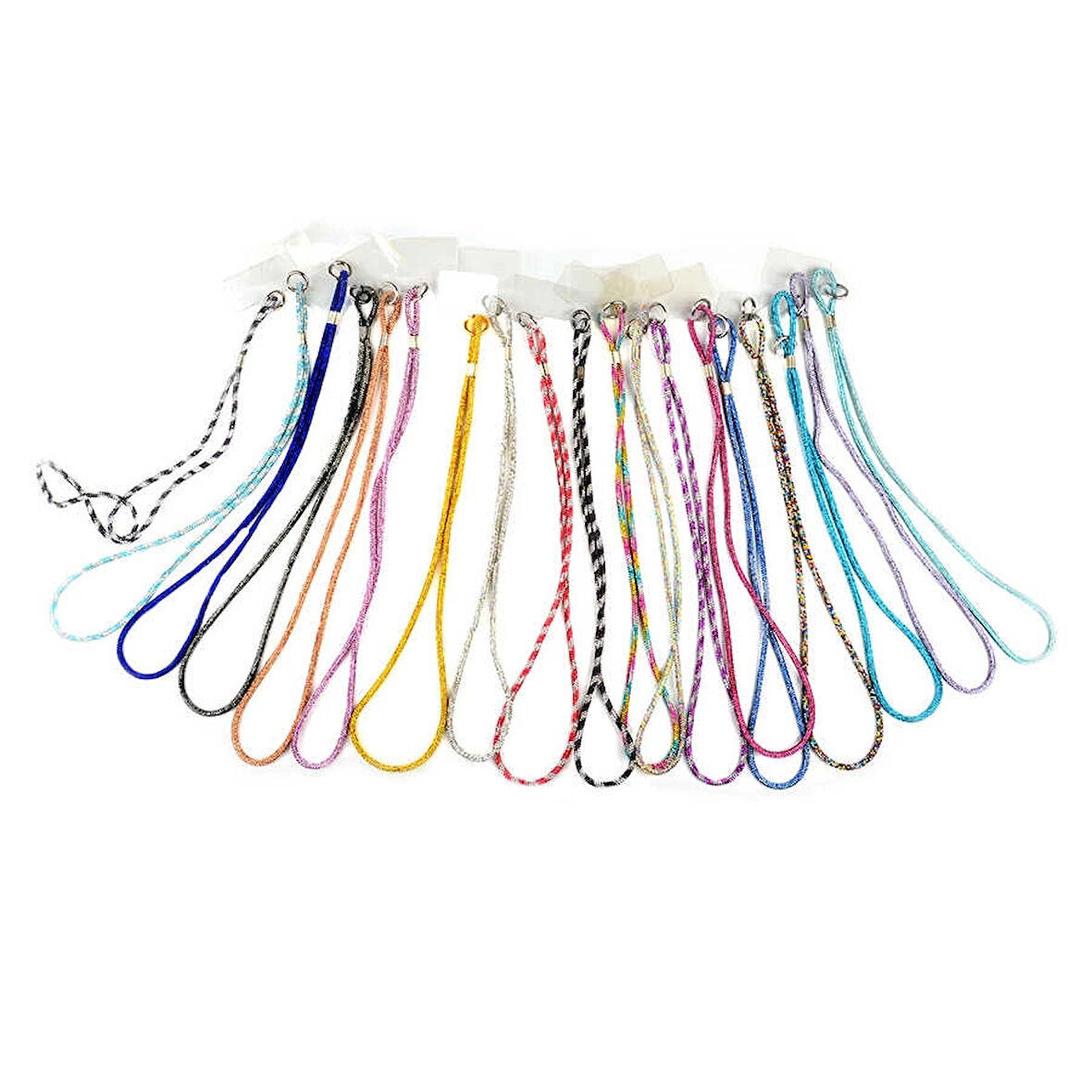 Lopard Cep Telefonu Full Taşlı Halat İp 95 cm