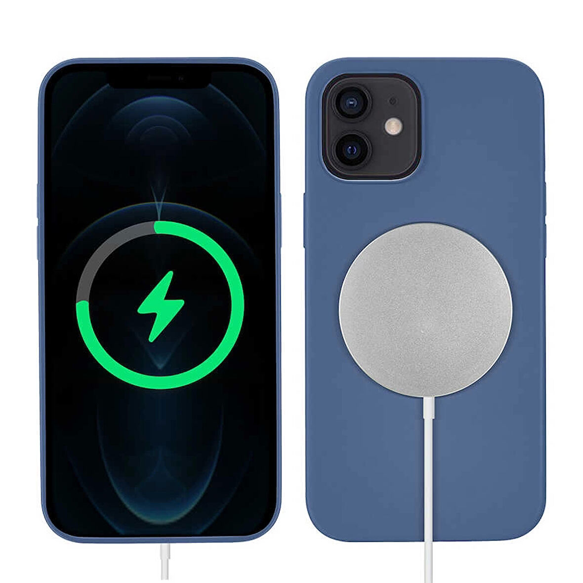 Apple iPhone 12 Mini Kılıf Lopard Silksafe Wireless Kapak