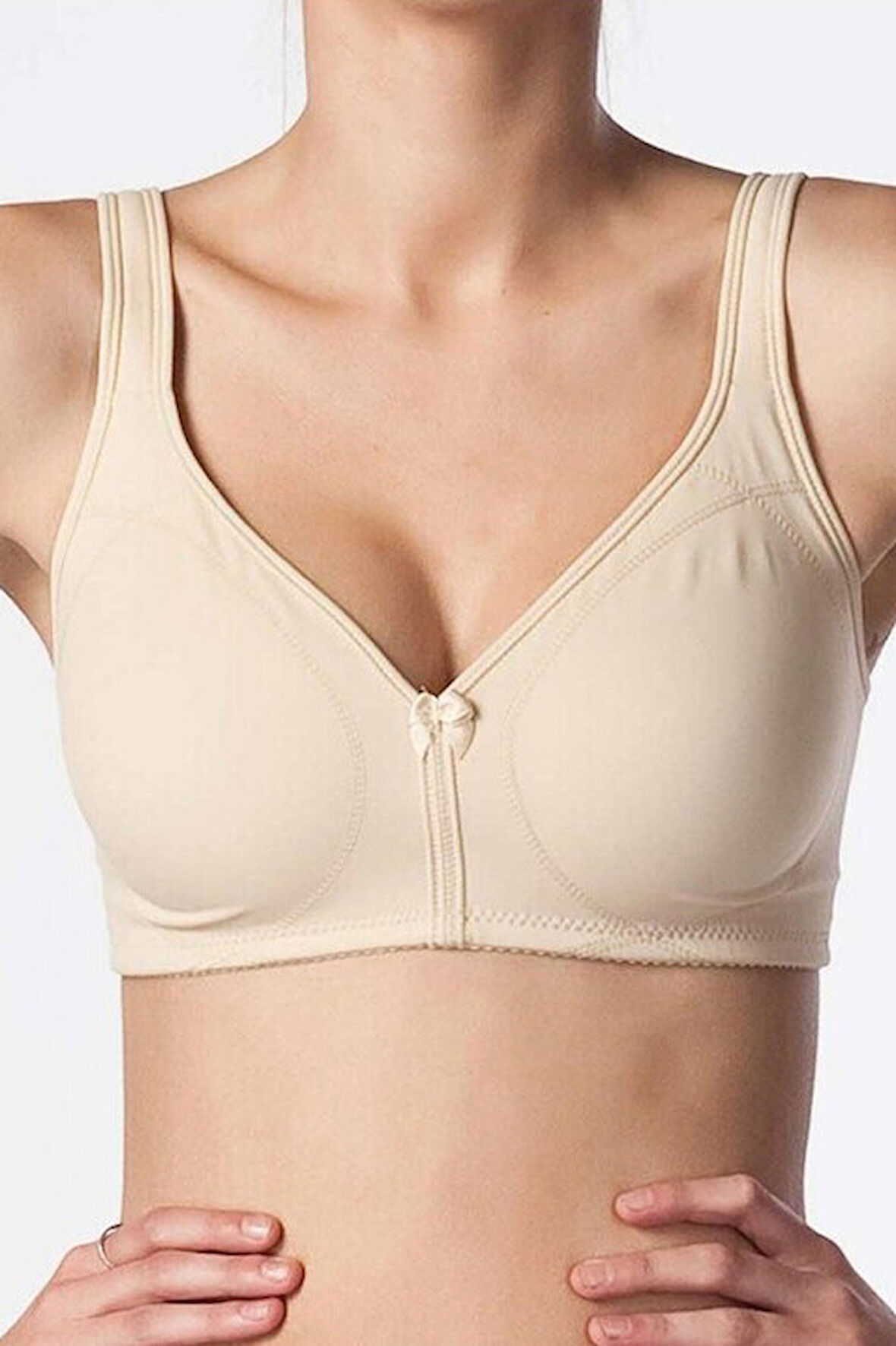 Ten Rengi Battal Dubleli Mikro Toparlayıcı Sütyen