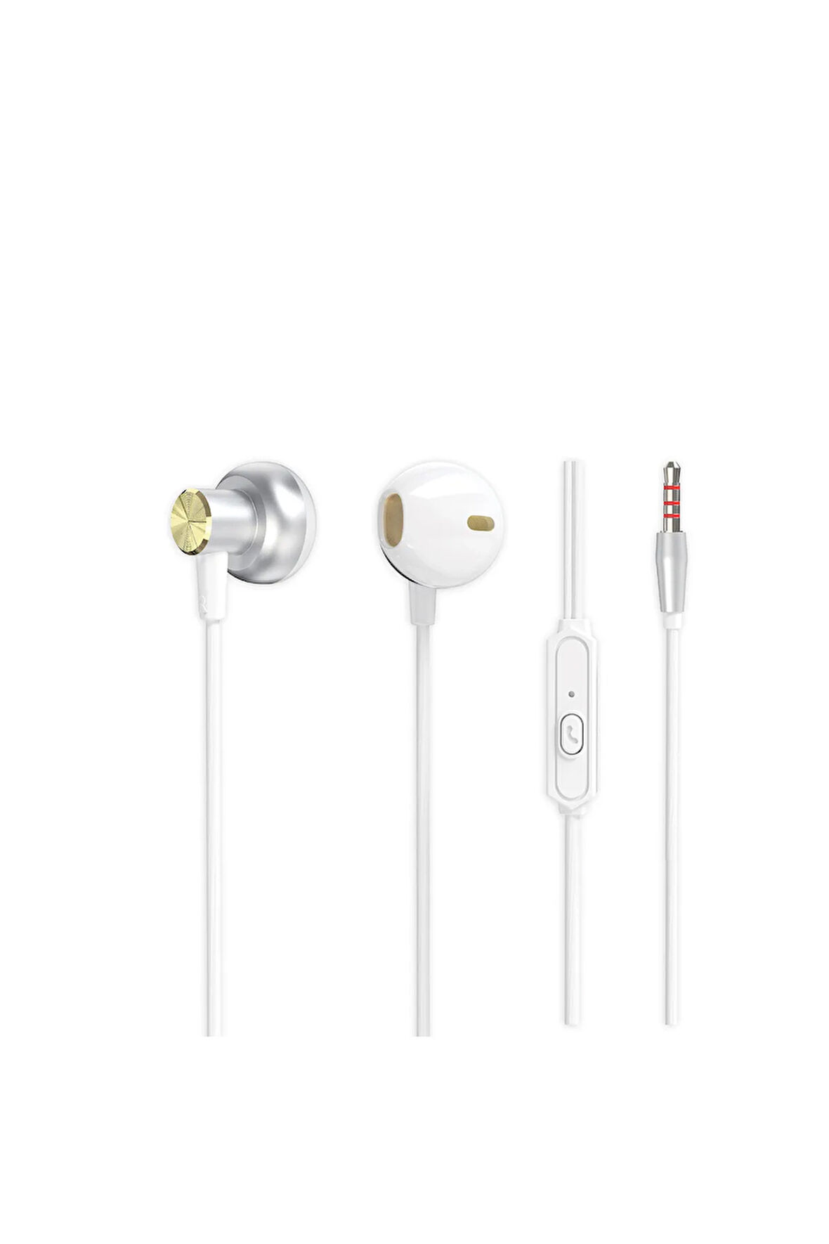 Honor 30 Lite Uyumlu Tak Çalıştır Stero 3.5mm Jack Kulaklık MT-A266