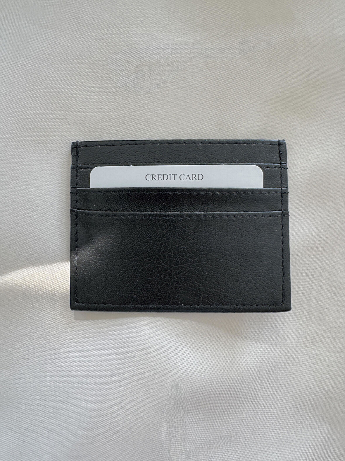 Retrobird Hediyelik Çift Taraflı Kartlık Unisex Siyah