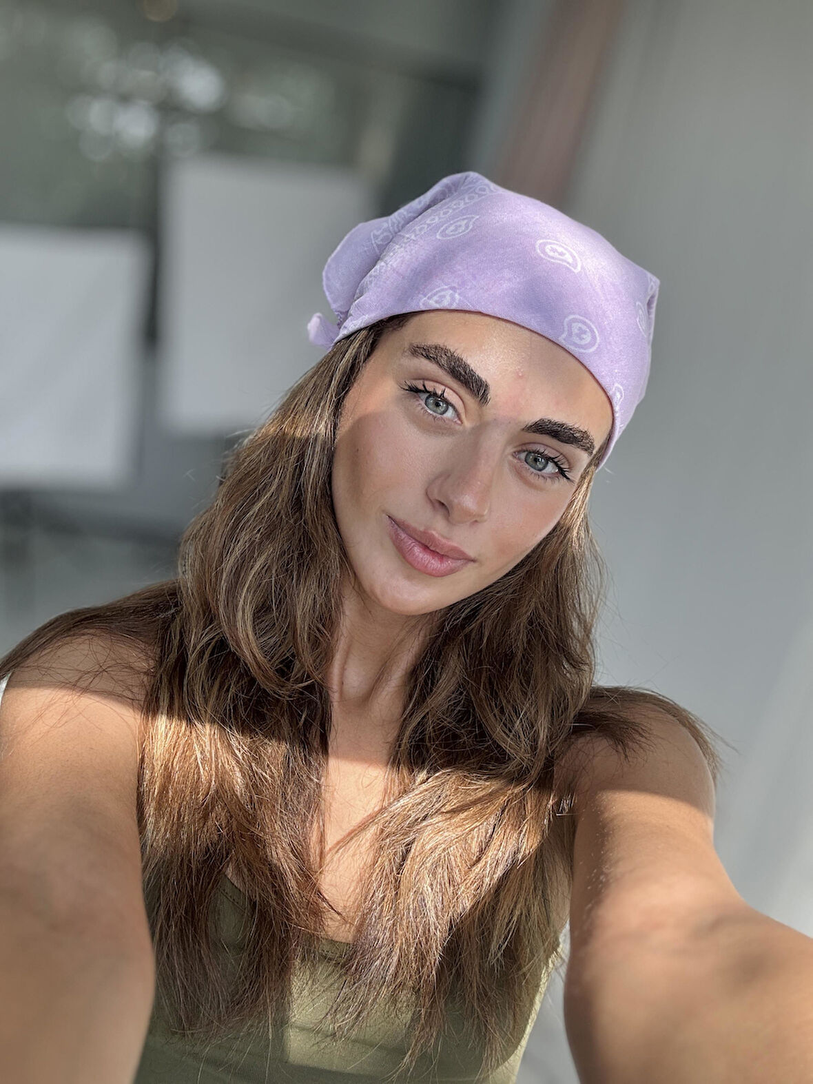 Retrobird Bandana Kadın Lila