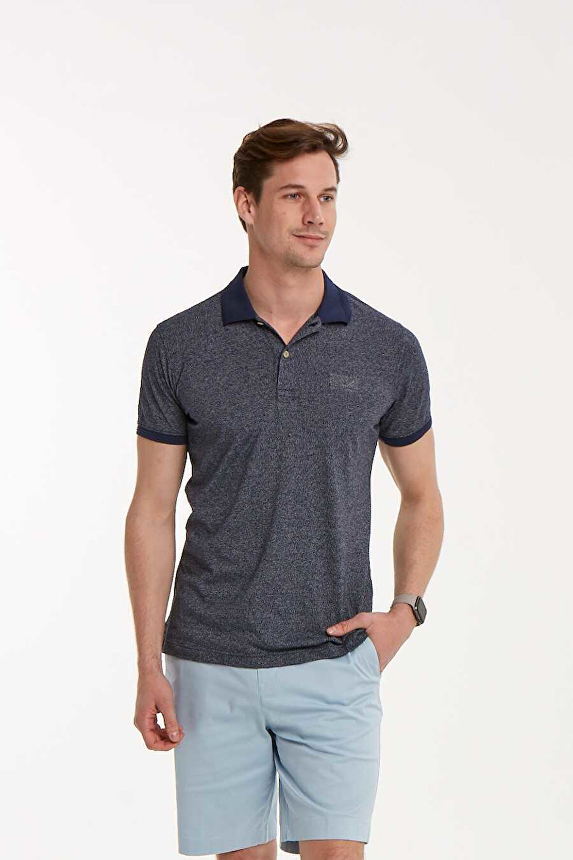 Brad Polo Erkek Tişört Lacivert