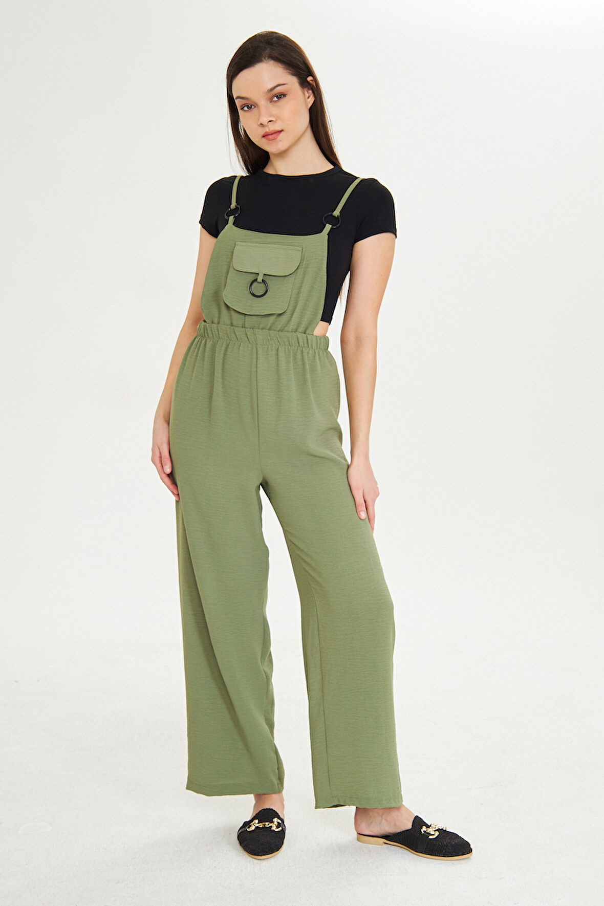 Cepli Yazlik Spor Salopet Tulum