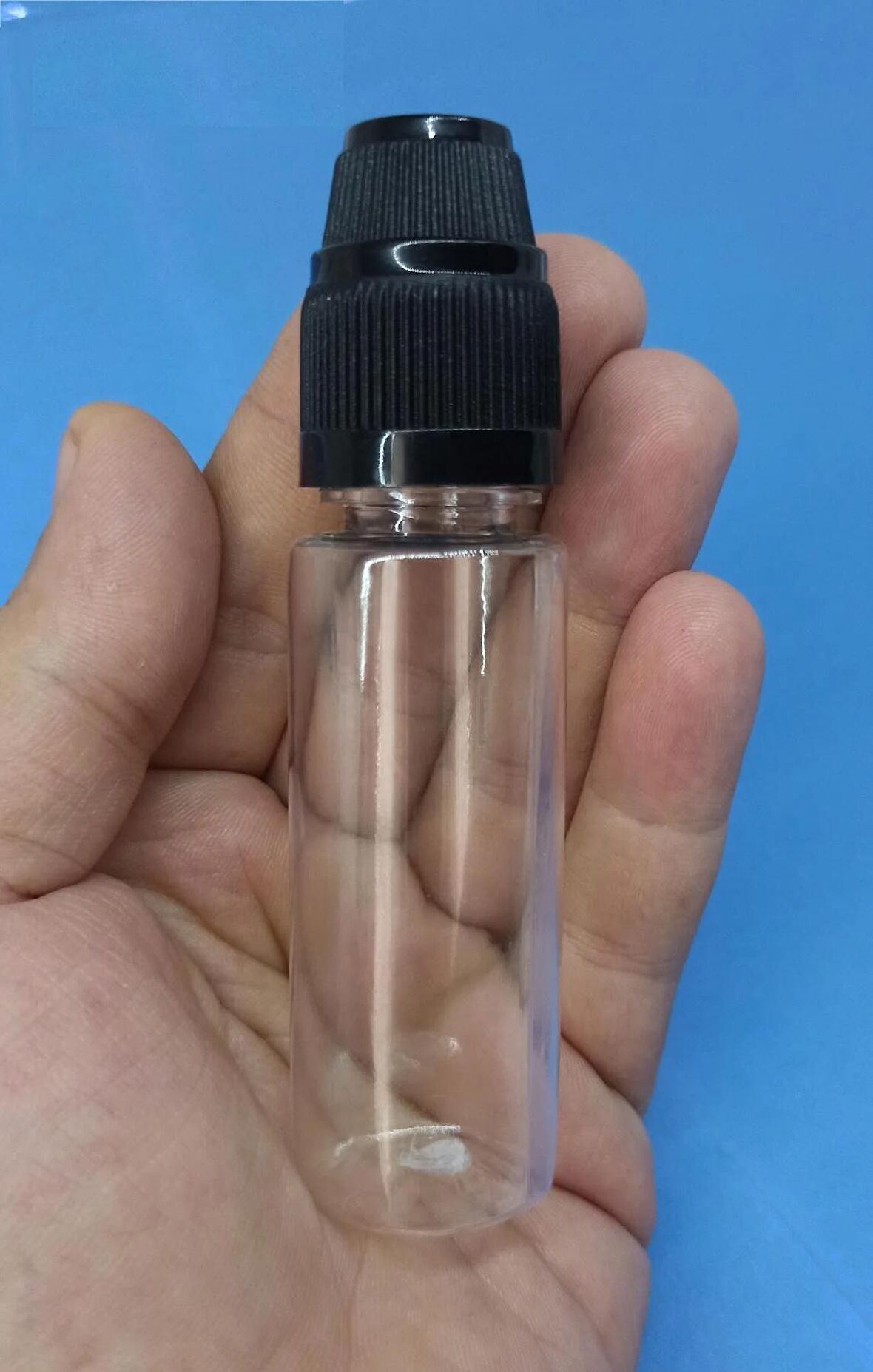 10 Adet 30 ml boş pet şişe İğne damlatma Uçlu tıpa Çocuk Kilitli Kapak Numune-likit-kolonya-parfüm-sıvı Gorilla benzeri 30 cc