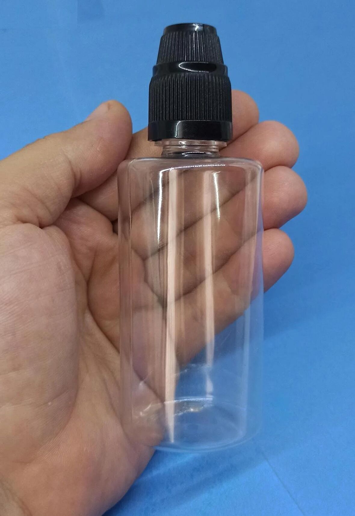 100 Adet 100 ml boş pet şişe İğne damlatma Uçlu tıpa Çocuk Kilitli Kapak Numune-likit-kolonya-parfüm-sıvı Gorilla benzeri 100 cc