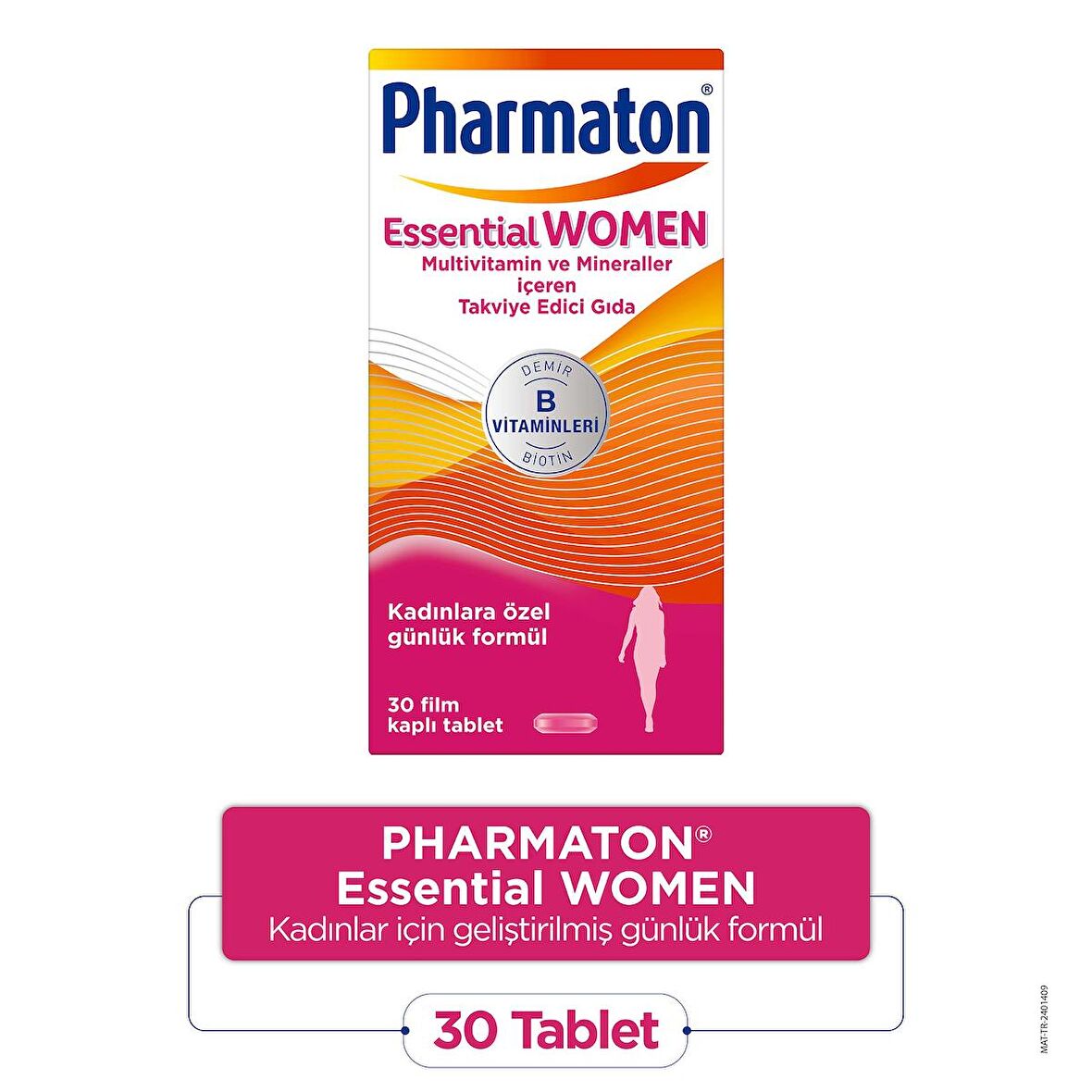 Essential Women 30 Tablet - Biotin, Demir, Vitamin B, Multivitamin Ve Mineraller