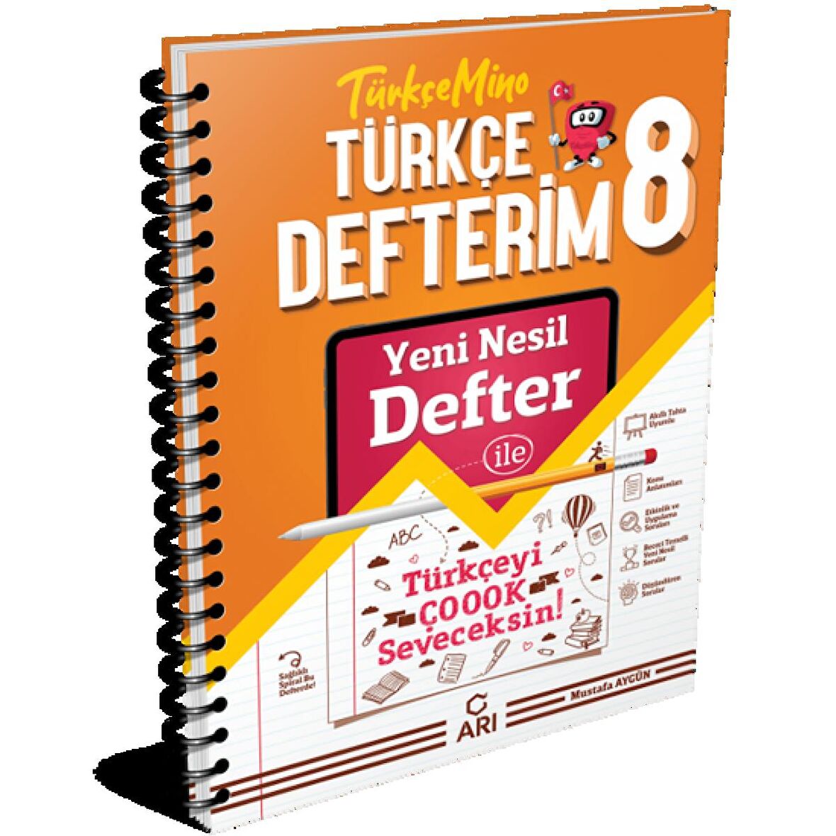 8.sınıf Türkçemino Türkçe Defterim