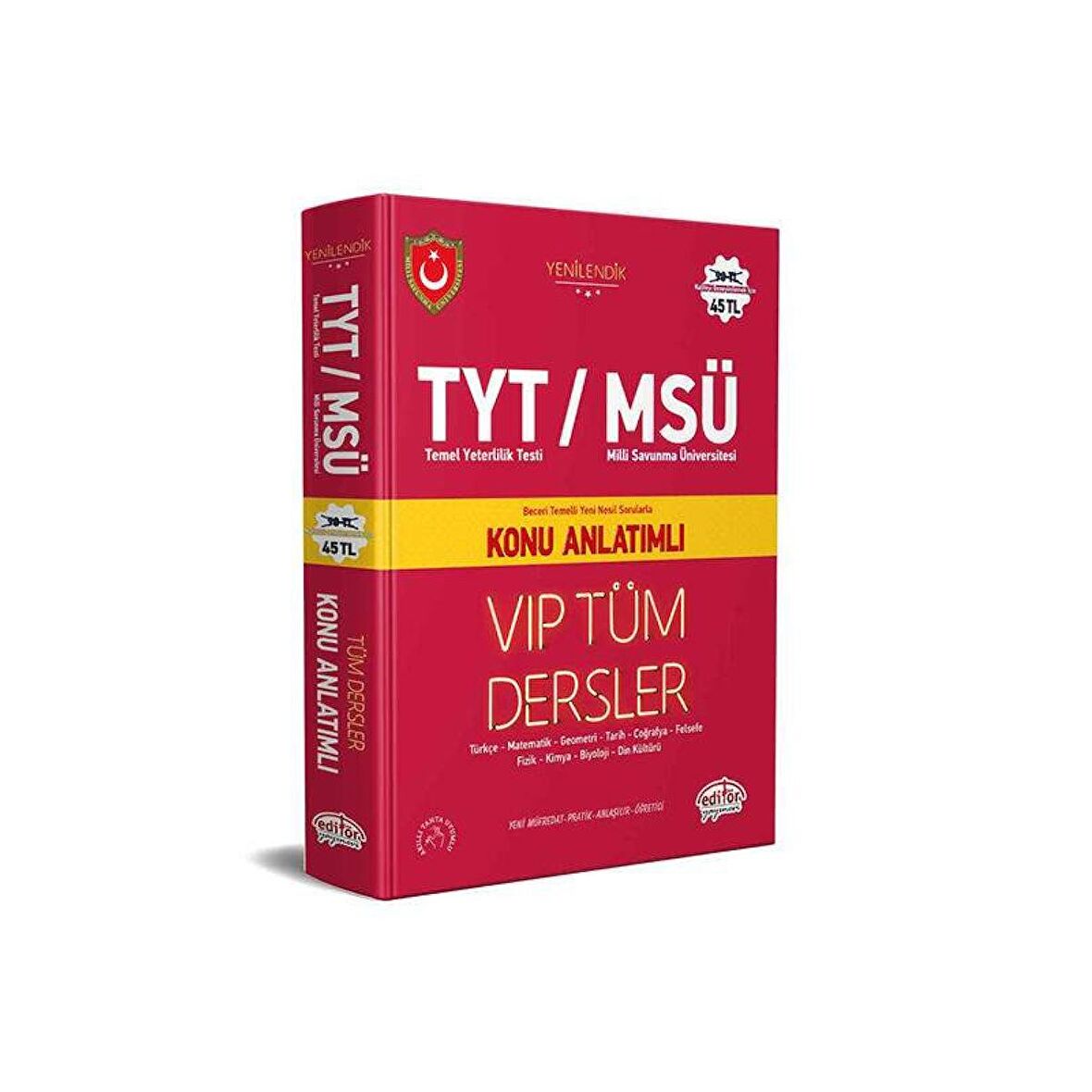 Tyt / Msü Tüm Dersler Konu Anlatımlı