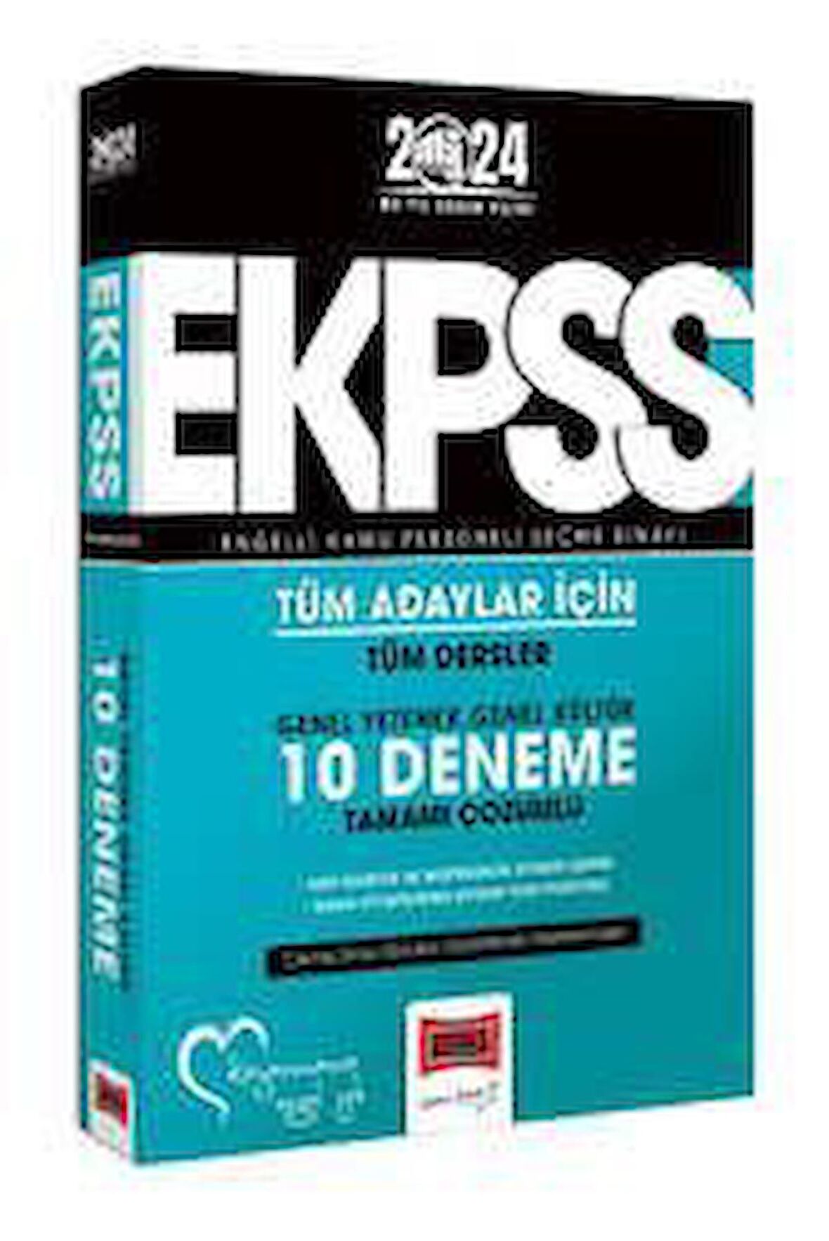 Yargı Yayınları 2023 Ekpss Tüm Adaylar İçin Genel Yetenek Genel Kültür Tüm Dersler Tamamı Çözümlü 10 Deneme