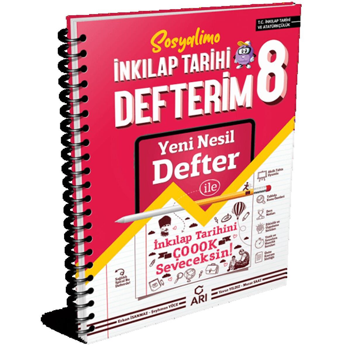 8.sınıf Sosyalimo İnkılap Tarihi Defterim