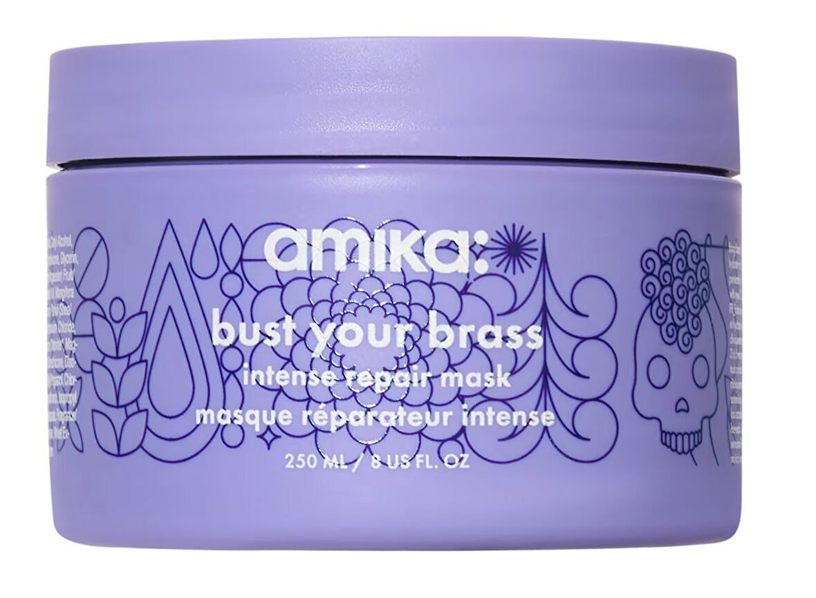 AMIKA Bust Your Brass Blond Polaire - Yoğun Onarıcı Maske 250 ml 