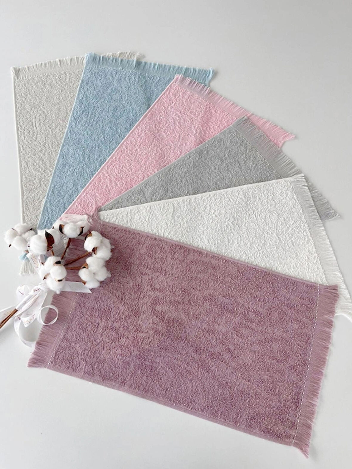 30X50 6 ' LI RENKLİ MUTFAK HAVLUSU