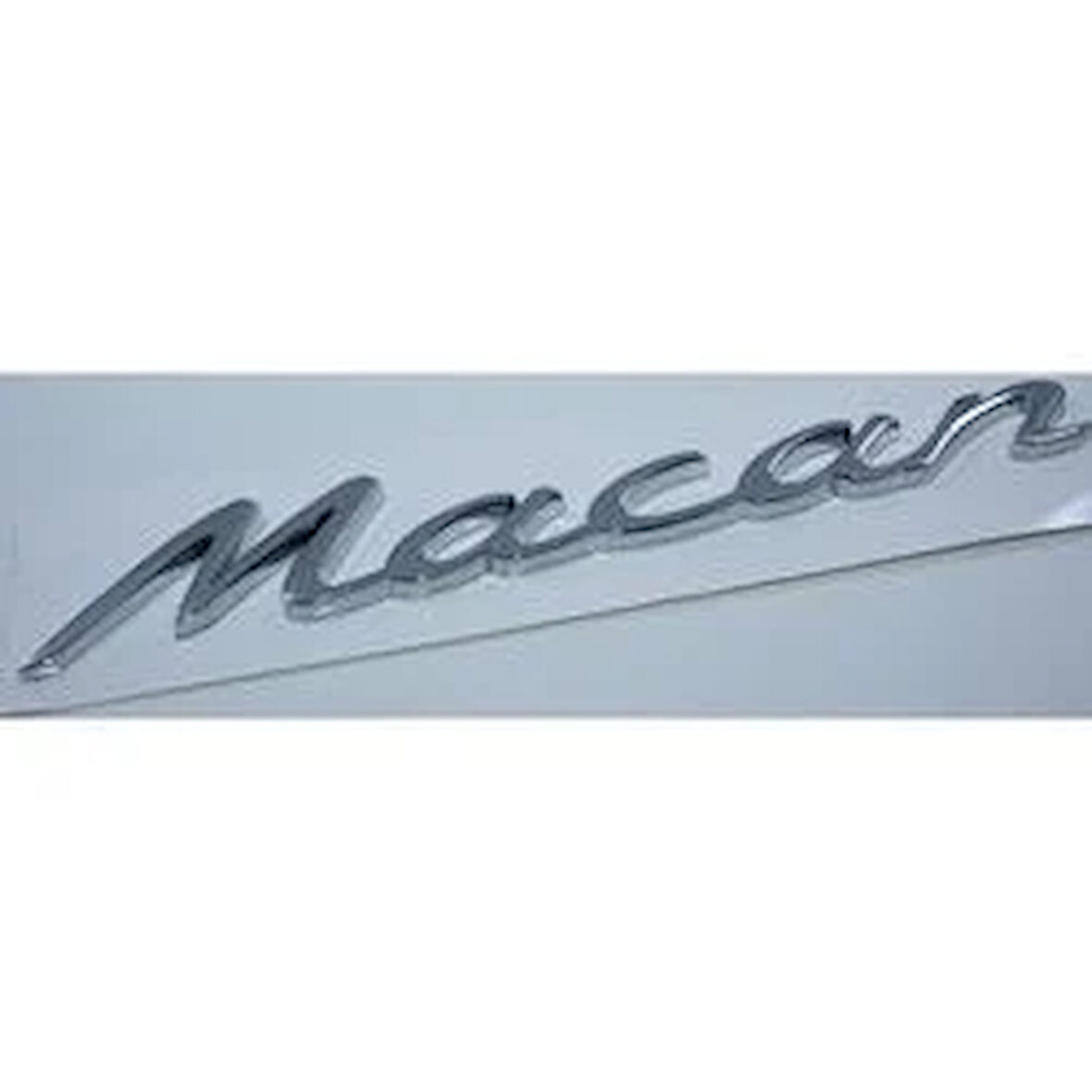 Porsche Macan Uyumlu Oem Bagaj Logosu Krom (AL-7)
