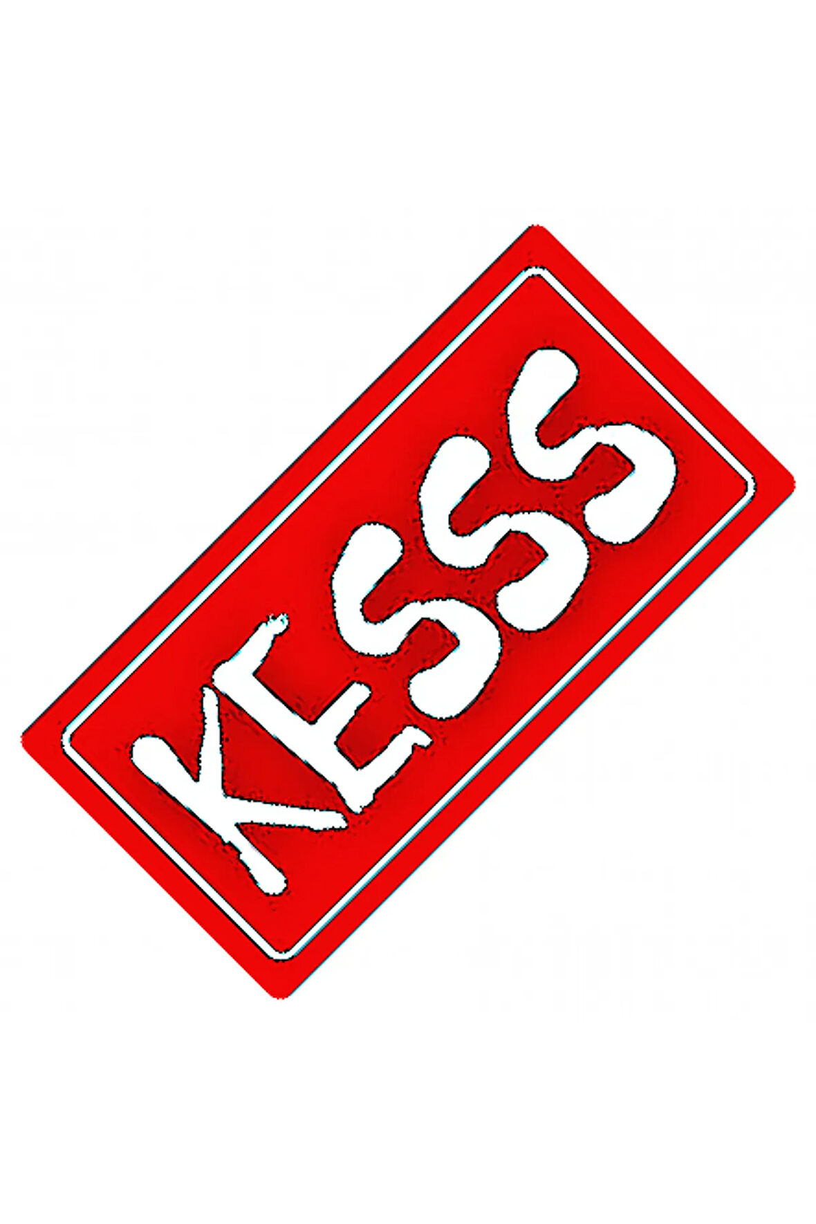 Kess Yazılı Sök-Tak-Pratik Vantuzlu Yeni Nesil Dekor Plaka