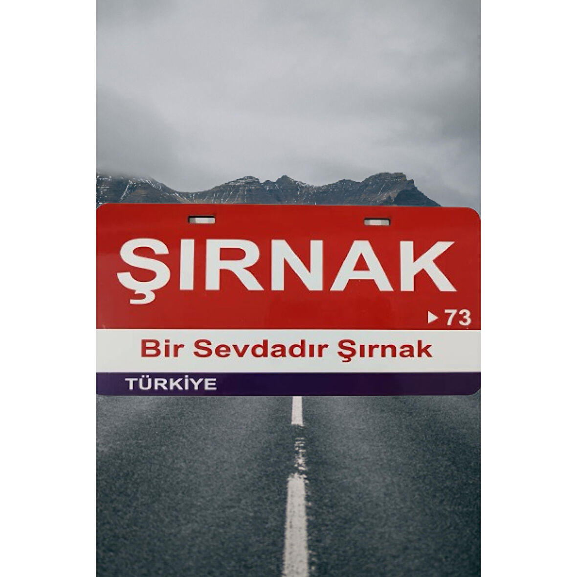 Şırnak Şehir Temalı Plaka Sök-Tak Pratik yeni nesil