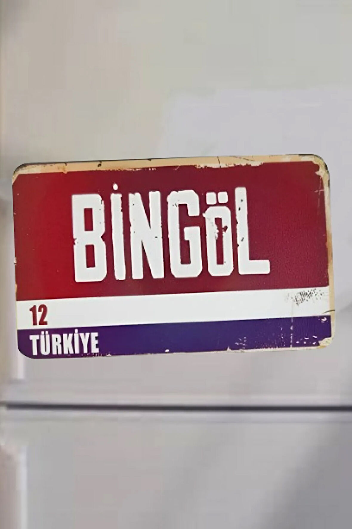 Bingöl Şehir Temalı Buzdolabı Magneti