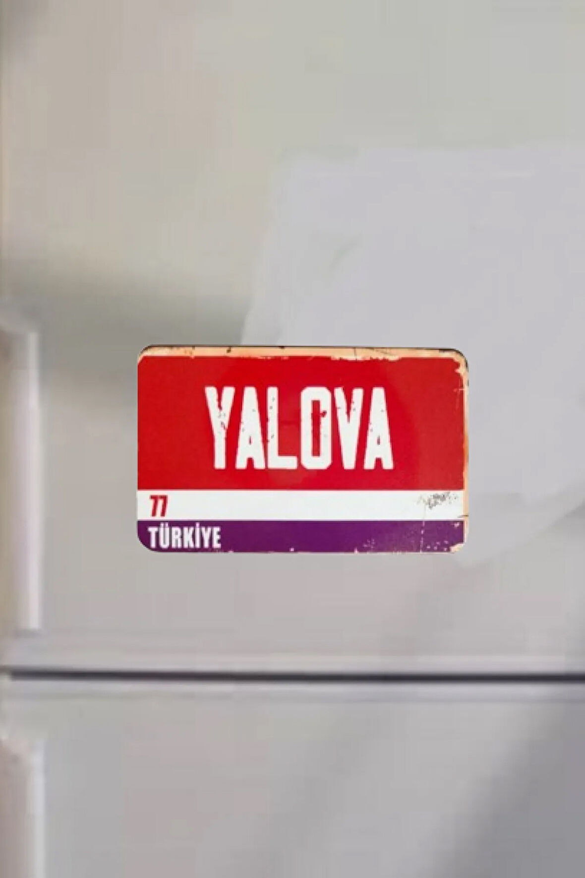 Yalova Şehir Temalı Buzdolabı Magneti
