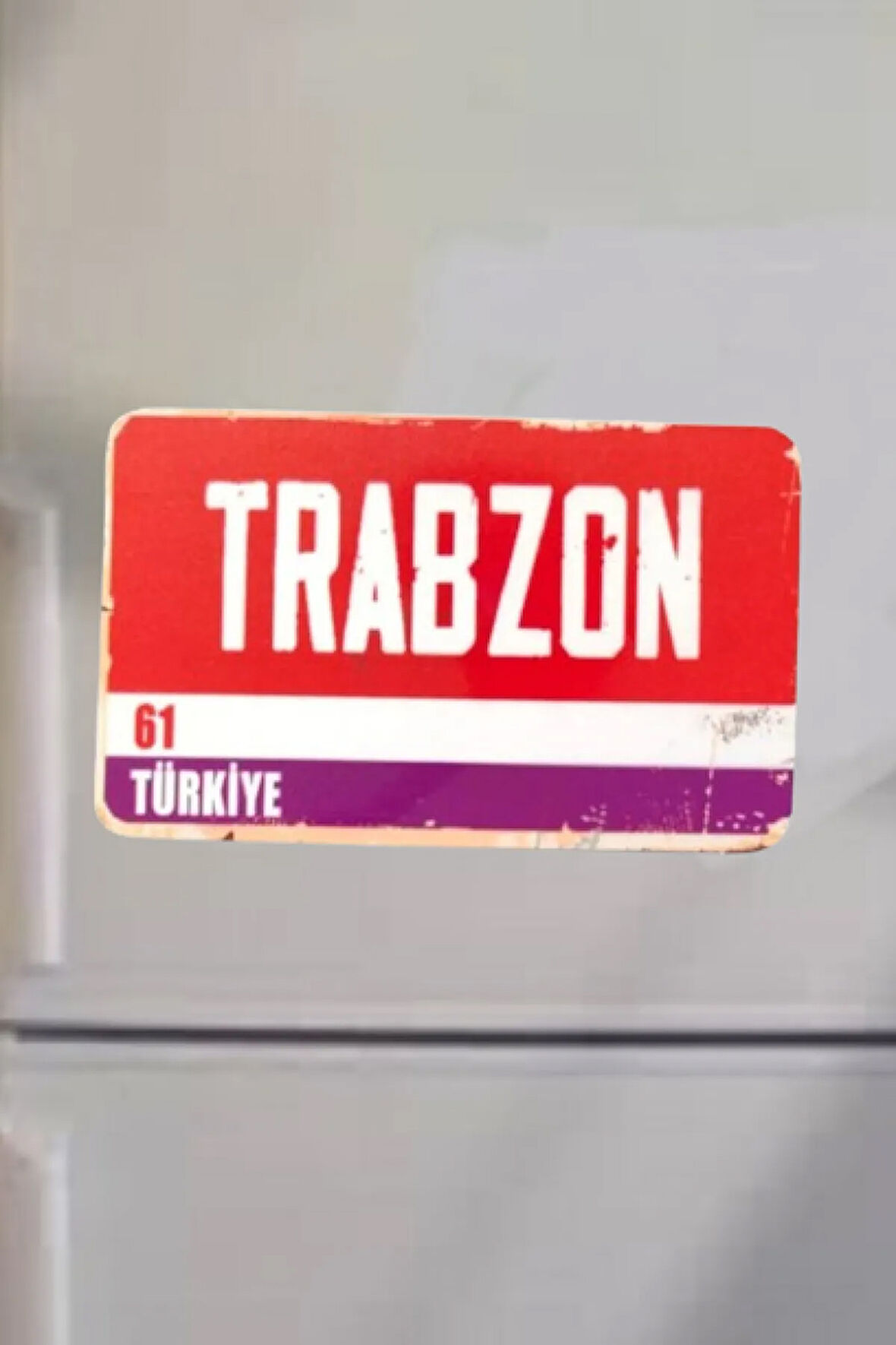 Trabzon Şehir Temalı Buzdolabı Magneti