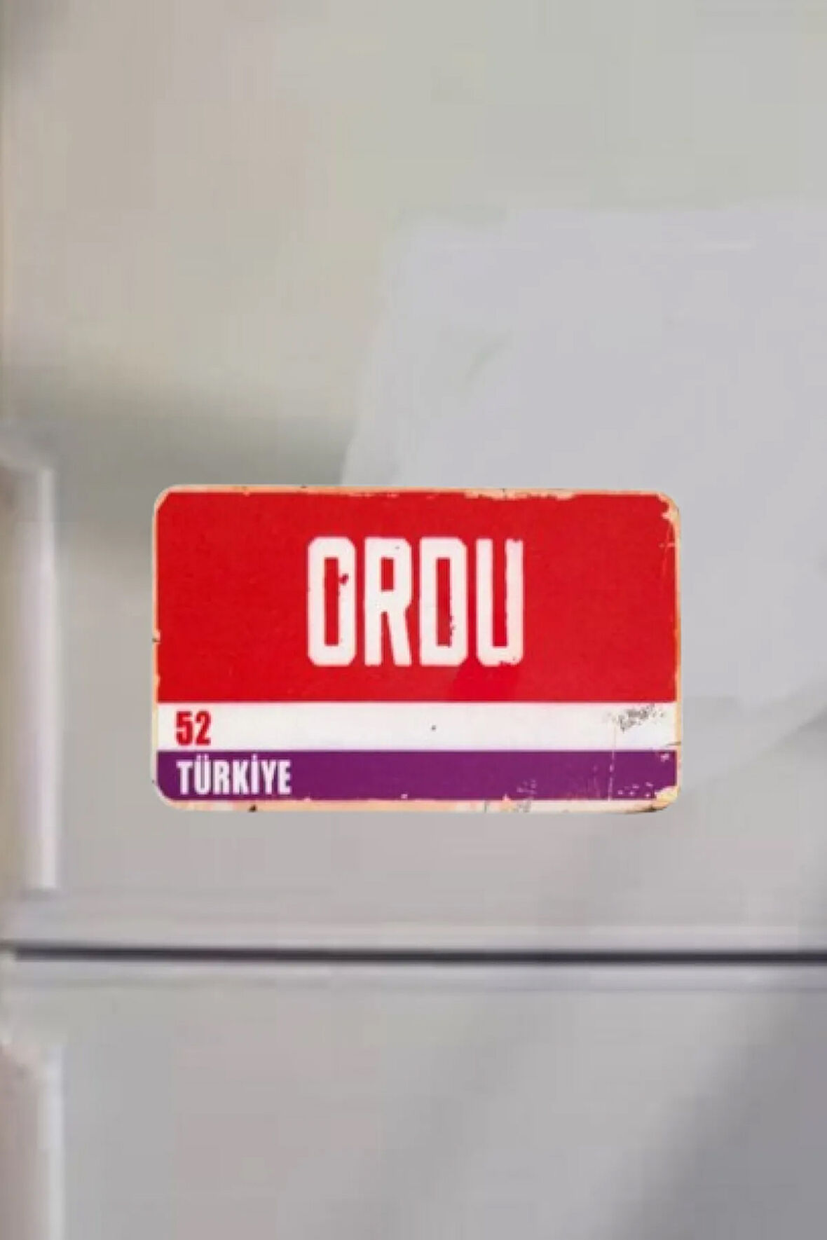 Ordu Şehir Temalı Buzdolabı Magneti