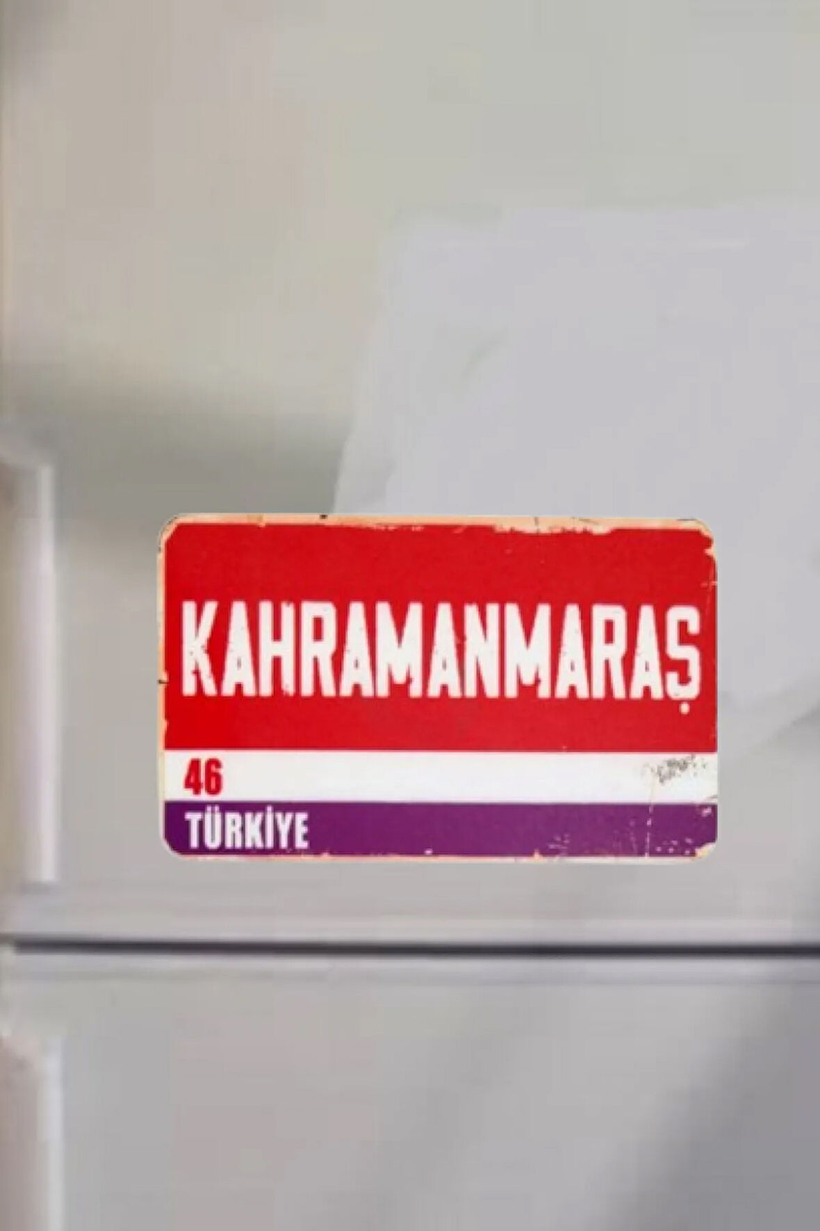 Kahramanmaraş Şehir Temalı Buzdolabı Magneti