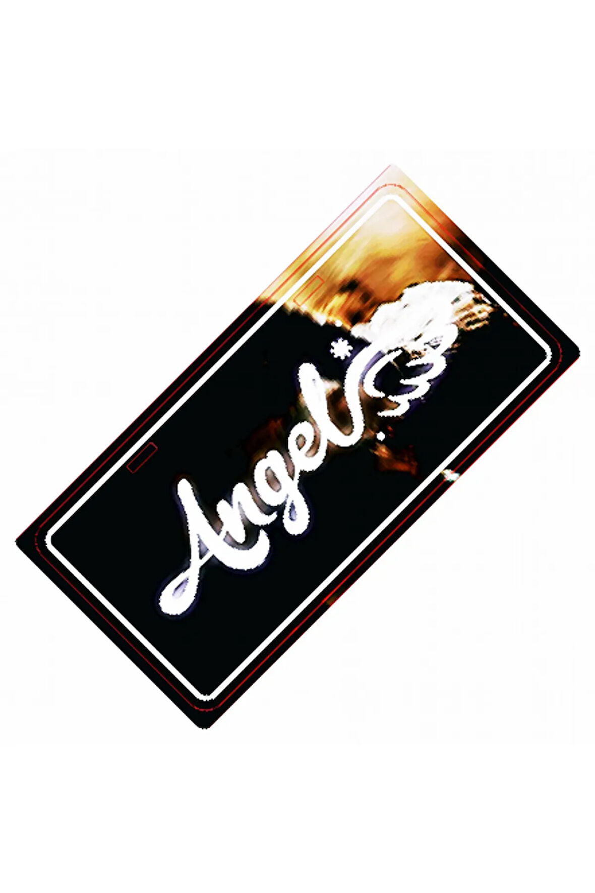 Angel Yazılı Sök-Tak-Pratik Vantuzlu Yeni Nesil Dekor Plaka