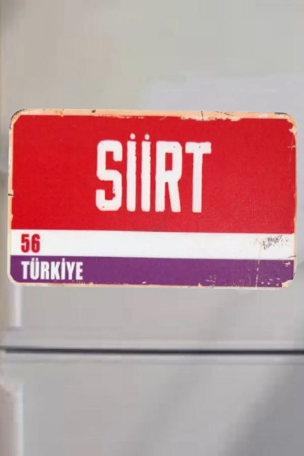 Siirt Şehir Temalı Buzdolabı Magneti