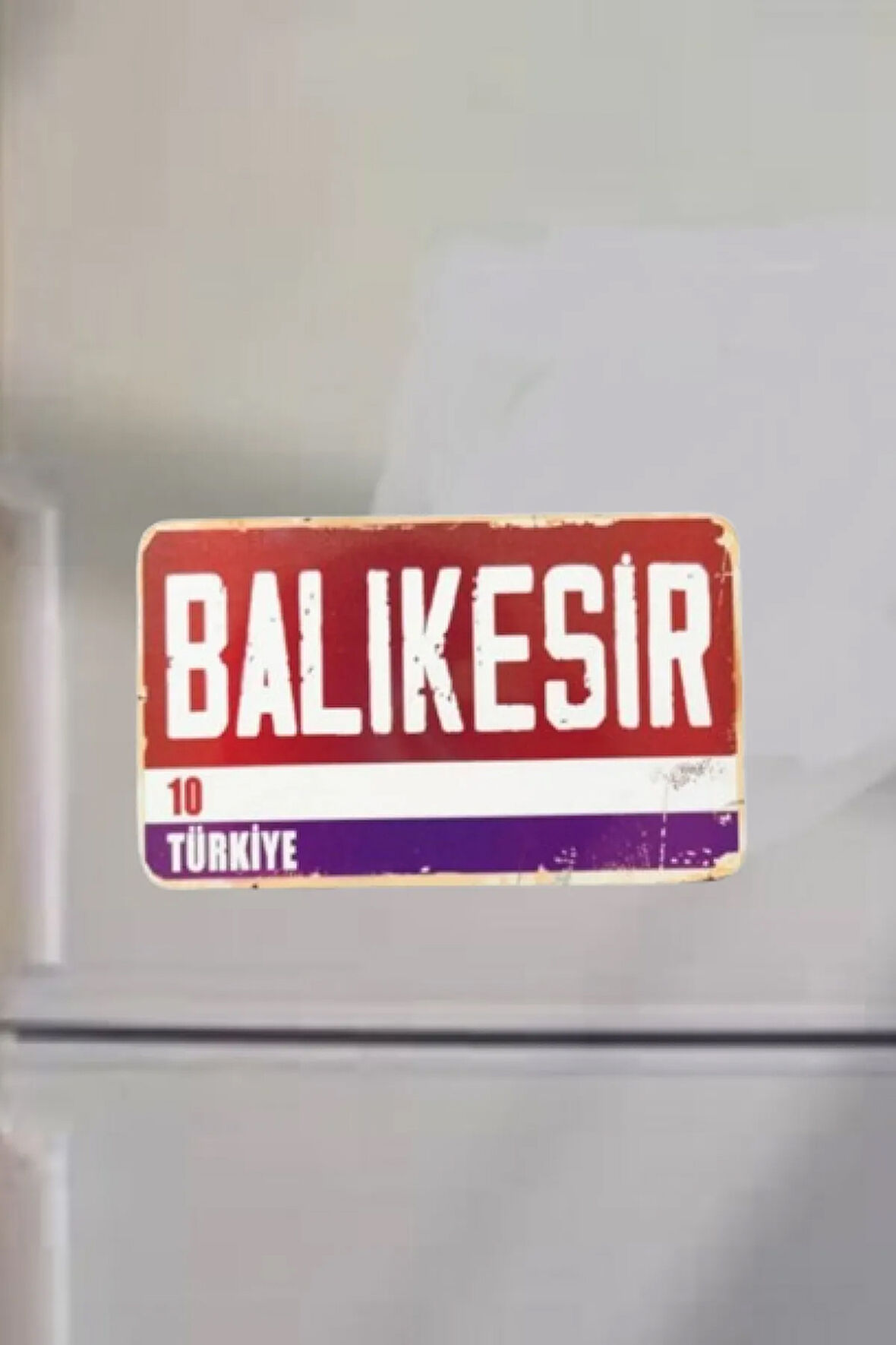 Balıkesir Şehir Temalı Buzdolabı Magneti
