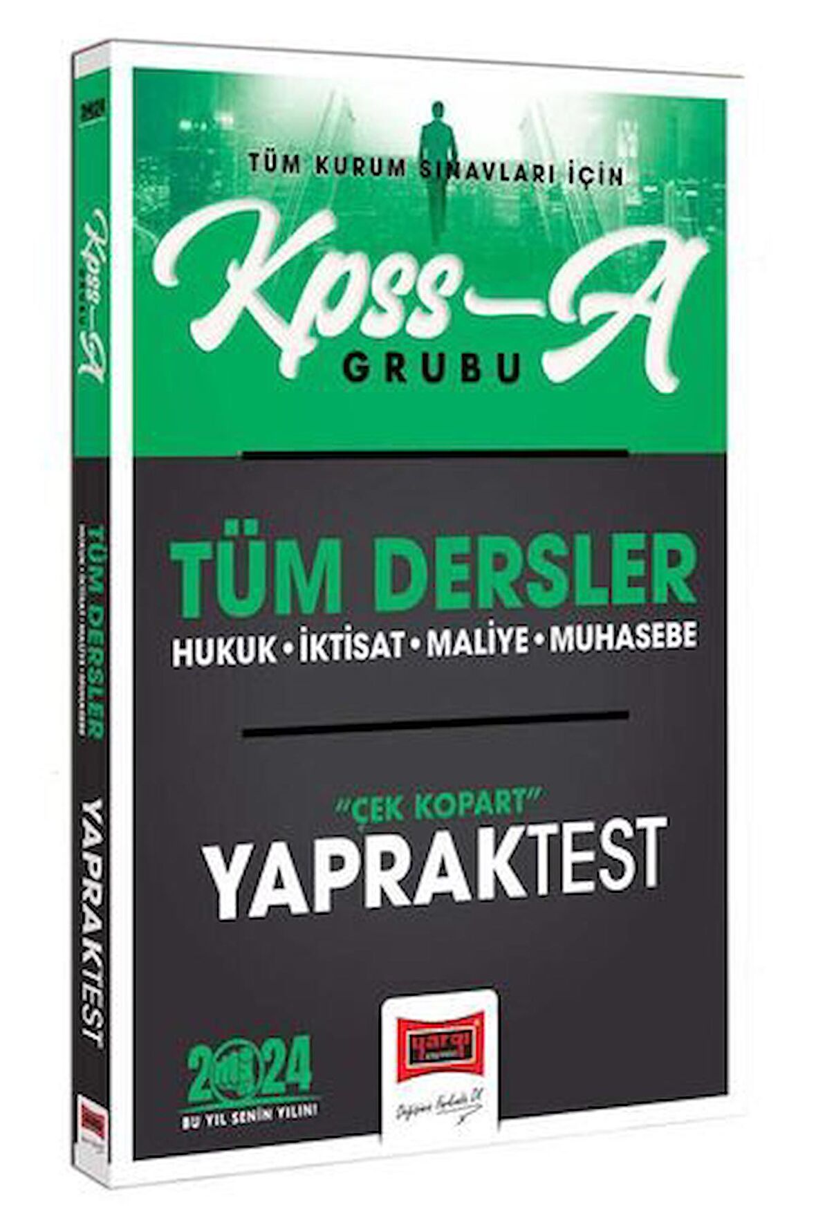 Yargı Yayınları 2024 KPSS A Grubu Tüm Dersler Çek Kopart Yaprak Test
