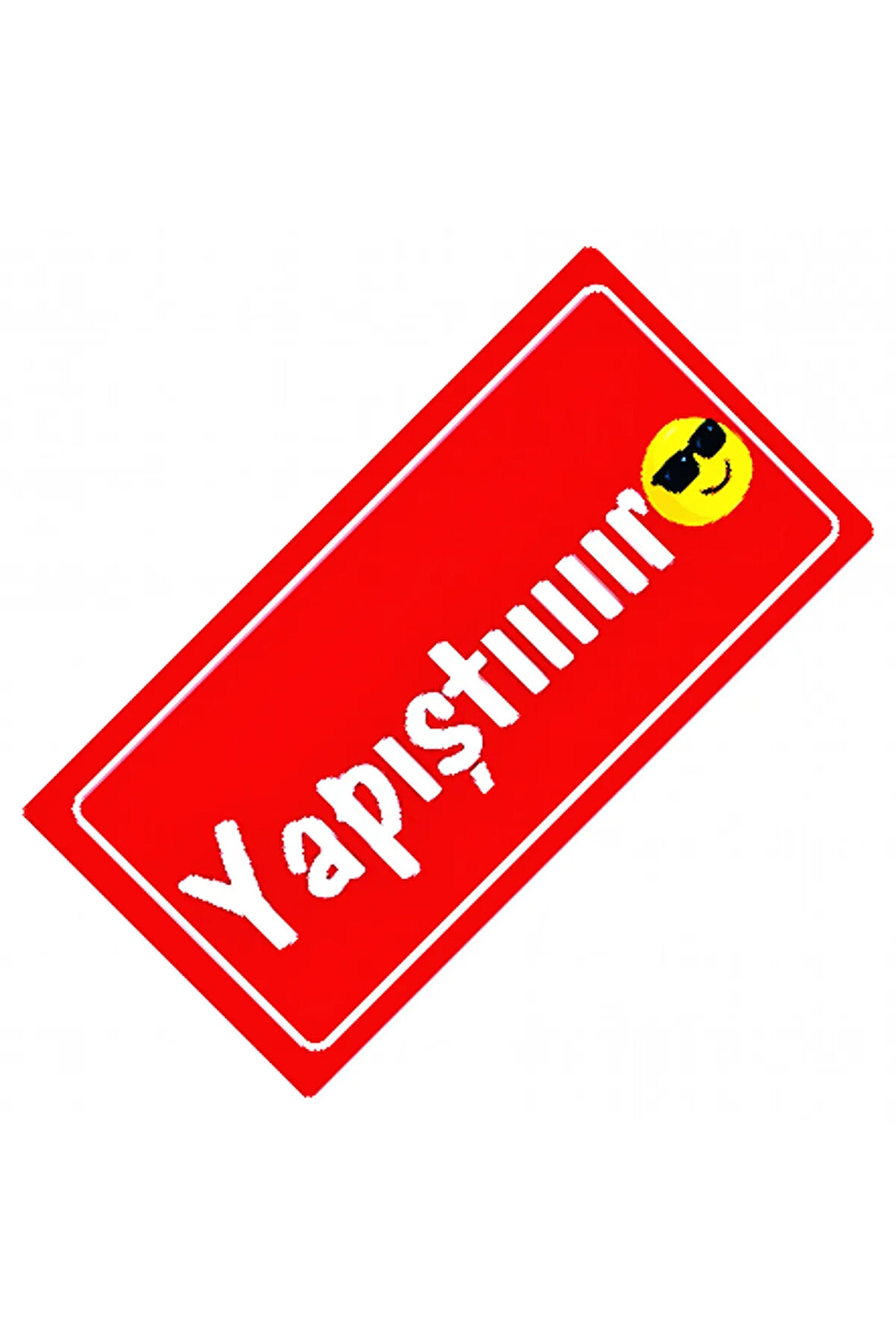 Yapıştıır Yazılı Sök-Tak-Pratik Vantuzlu Yeni Nesil Dekor Plaka