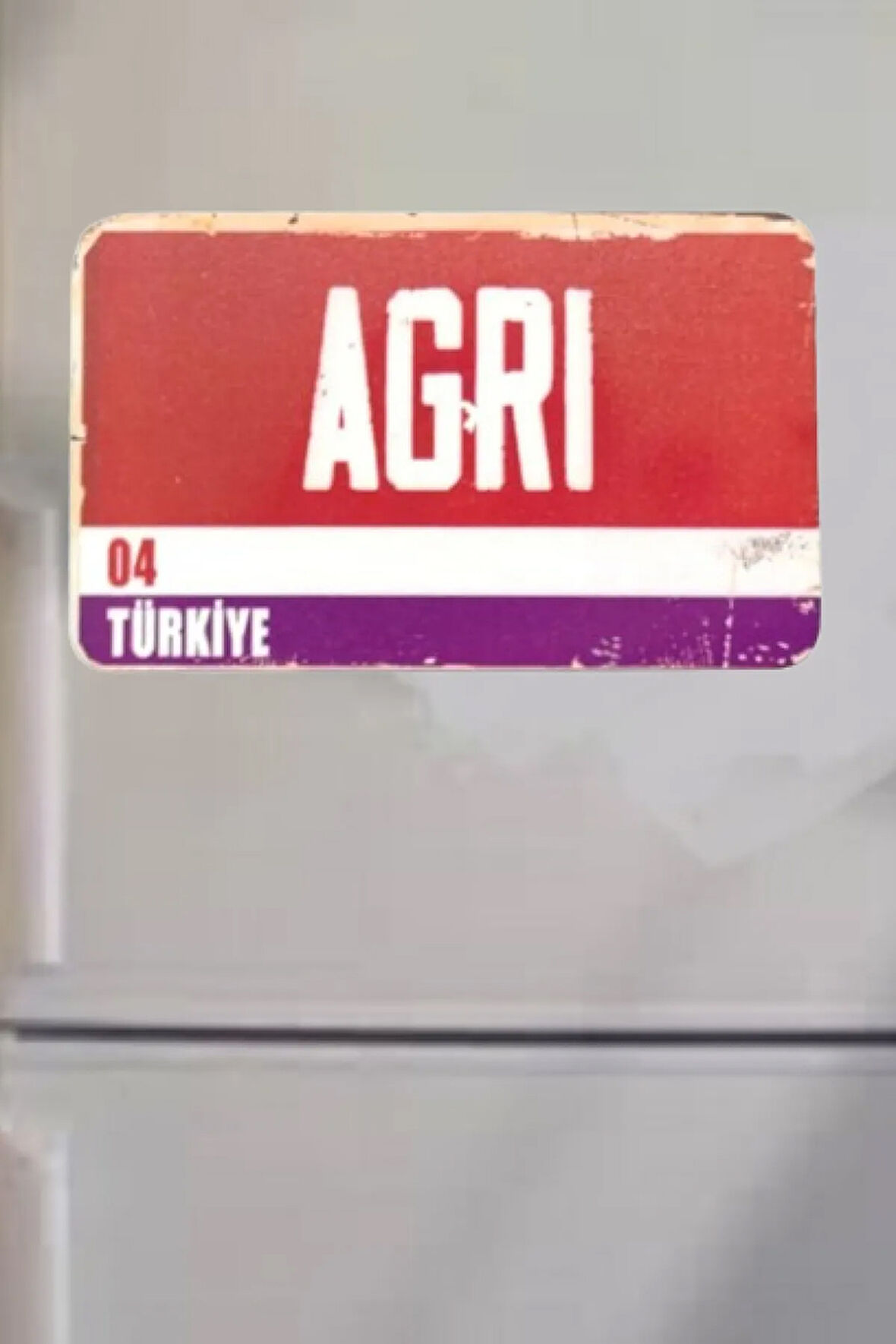 Ağrı Şehir Temalı Buzdolabı Magneti