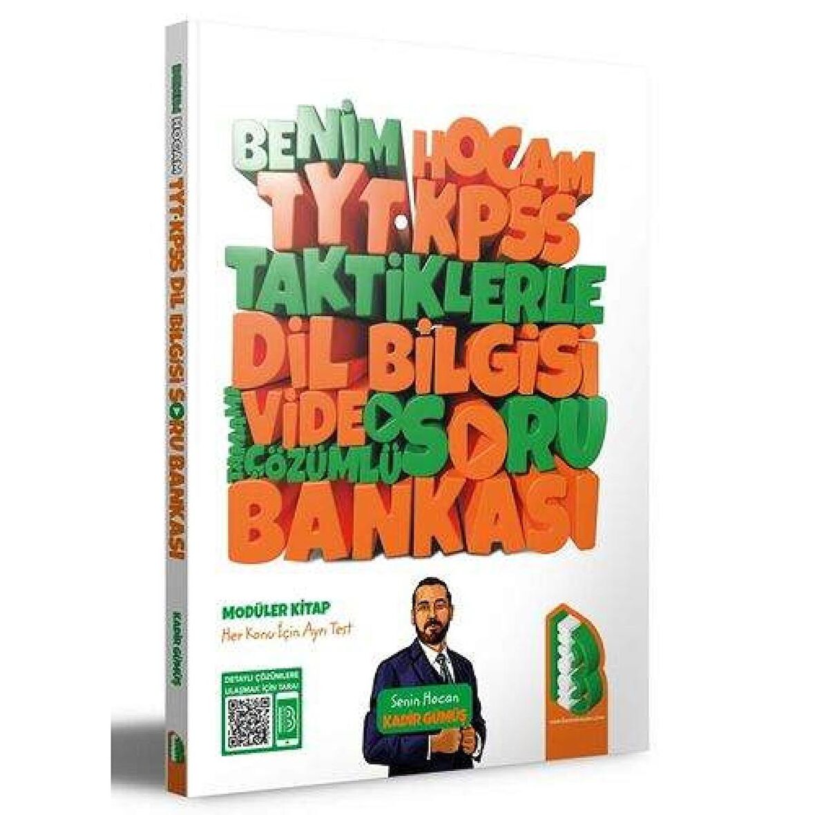 Benim Hocam Yayınları TYT - KPSS Taktiklerle Dil Bilgisi Tamamı Video Çözümlü Soru Bankası