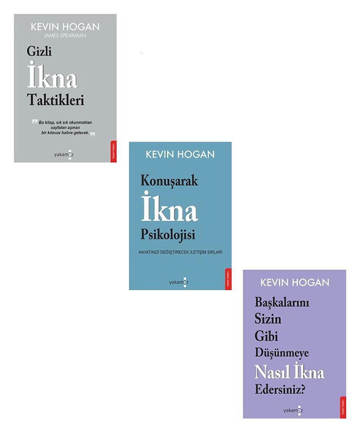 Kevin Hogan Gizli İkna Taktikleri Seti (3 Kitap)