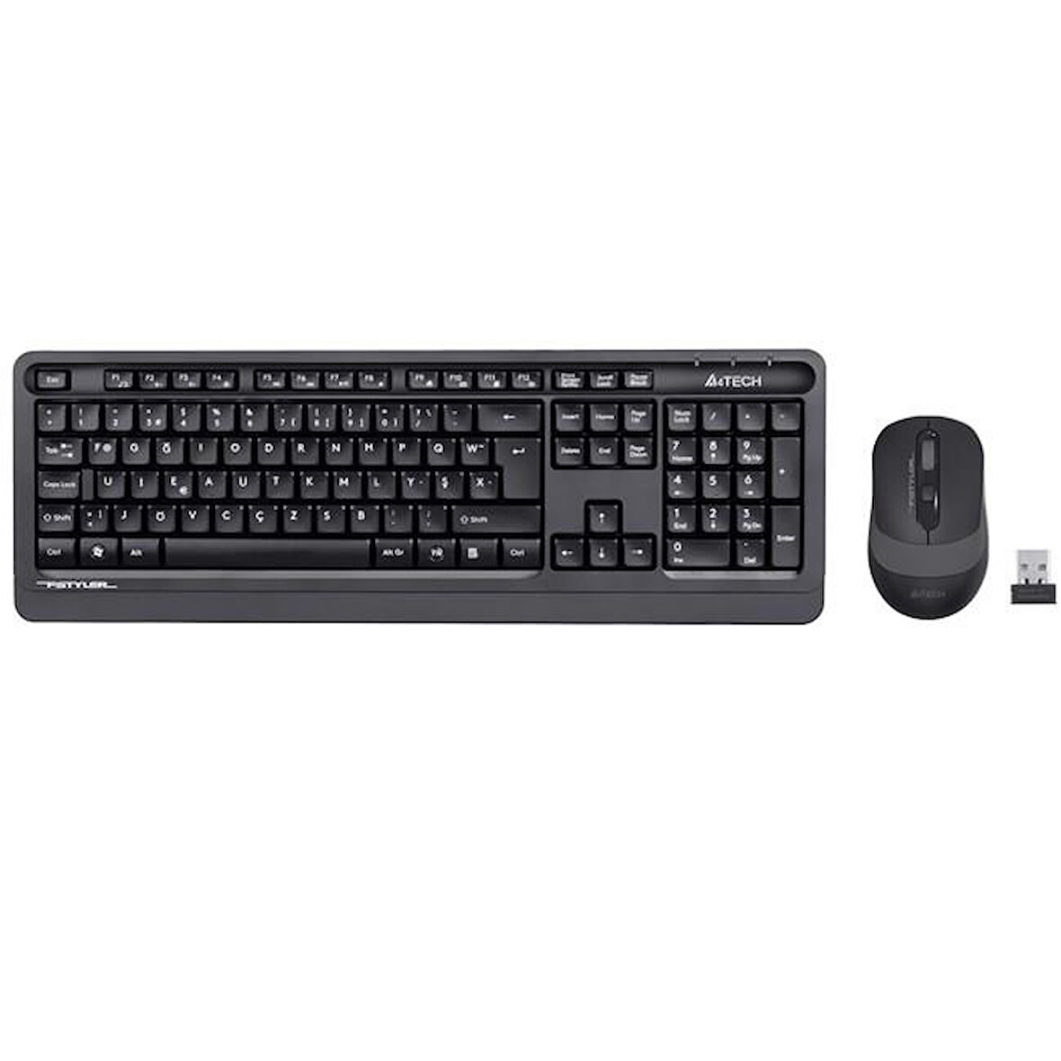 A4 TECH FG1010 GRİ F MM 2.4G KABLOSUZ KLAVYE MOUSE SET 