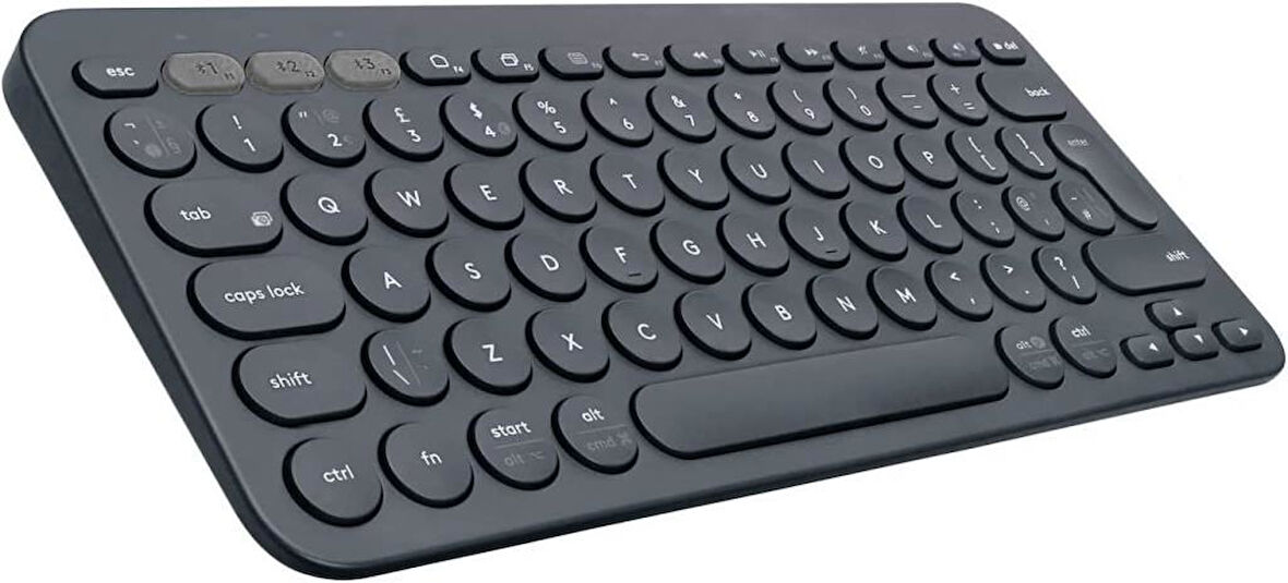 Redmi Pad Pro 12.1" Uyumlu Kablosuz Bluetooth Pilli Türkçe Q Klavye - Siyah
