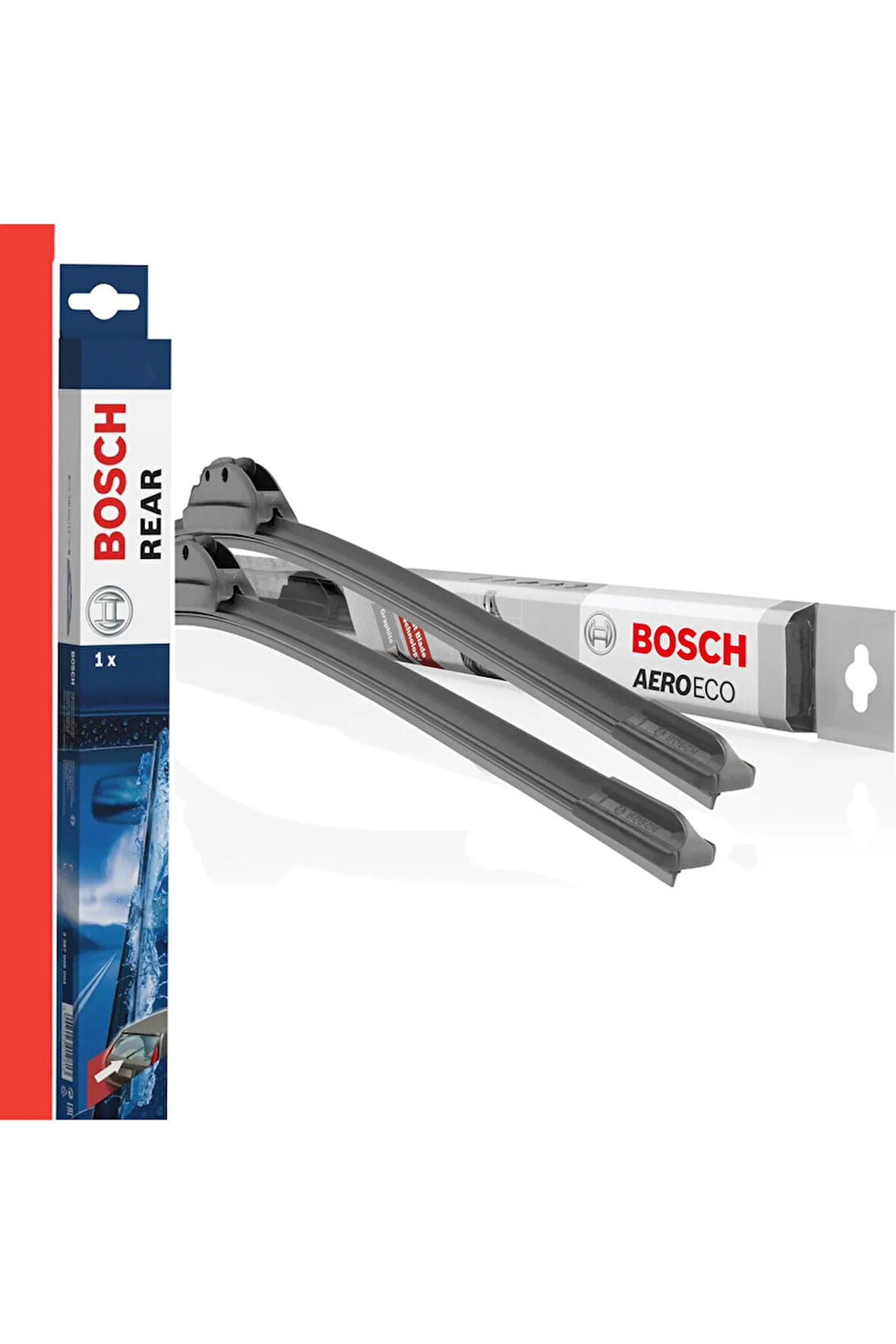 Ford Kuga 2012-2020 Bosch Aeroeco Ön ve Arka Silecek Takımı