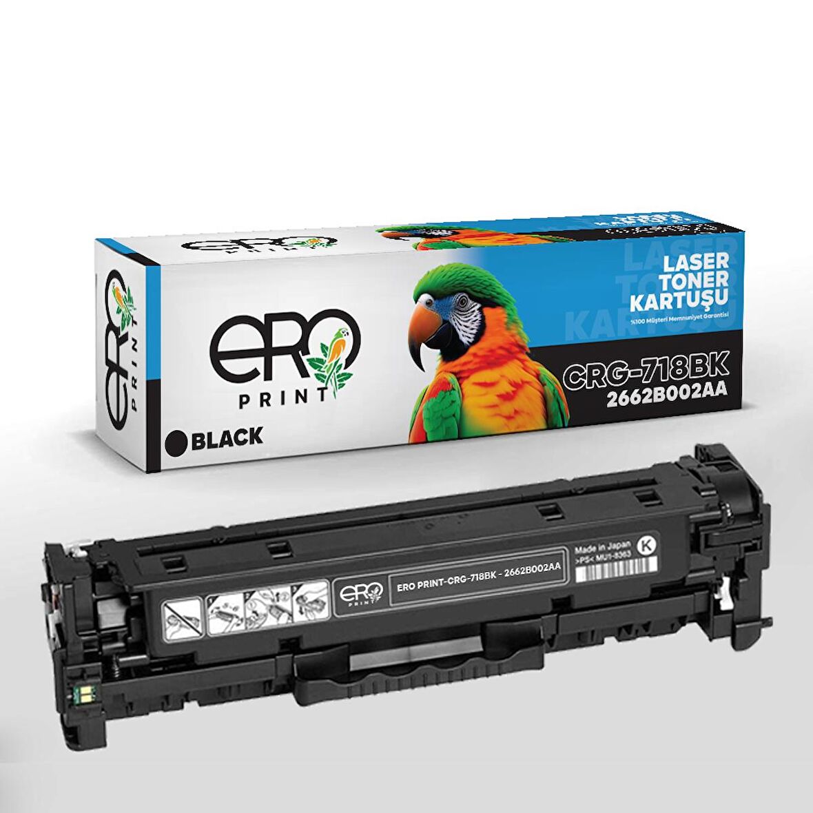 Canon i-SENSYS LBP7660Cdn Siyah Muadil Toner