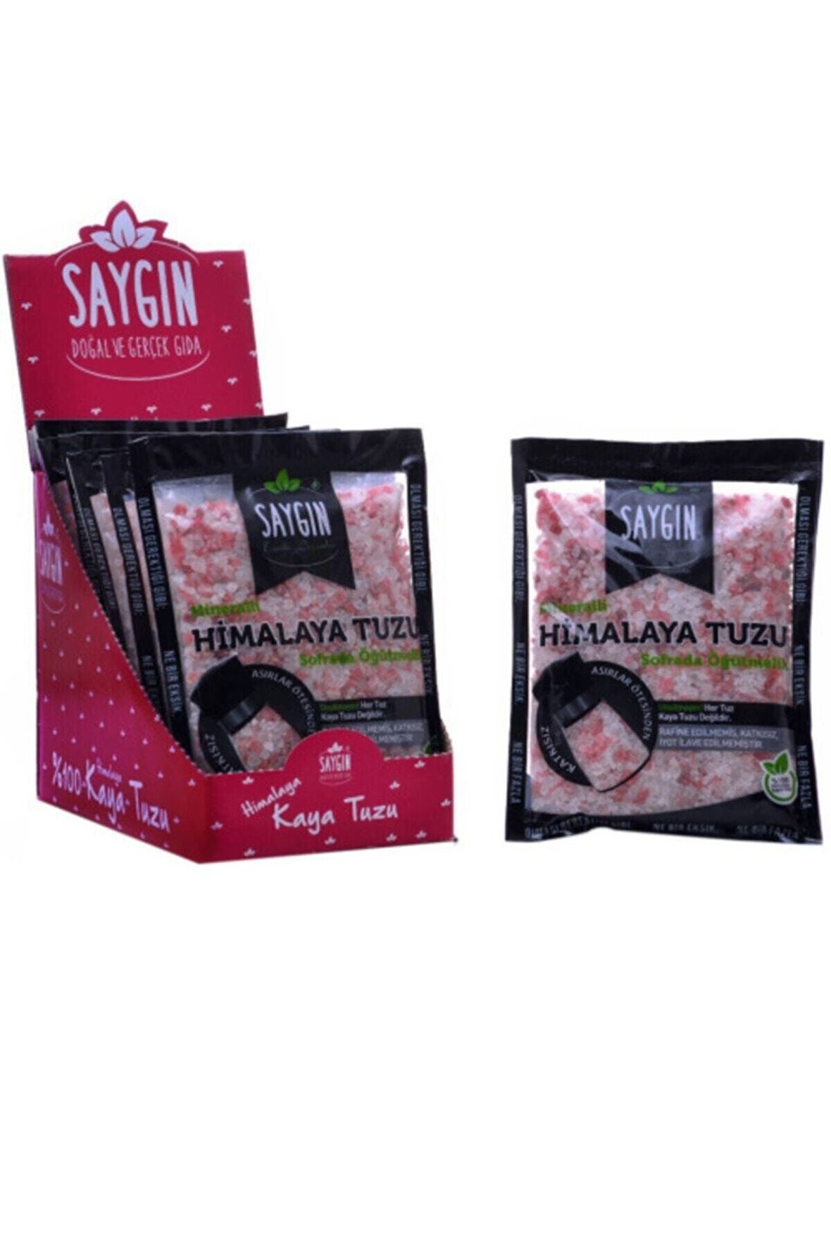 Saygın Himalaya Tuzu Öğütme 6'lı Paket 3000g