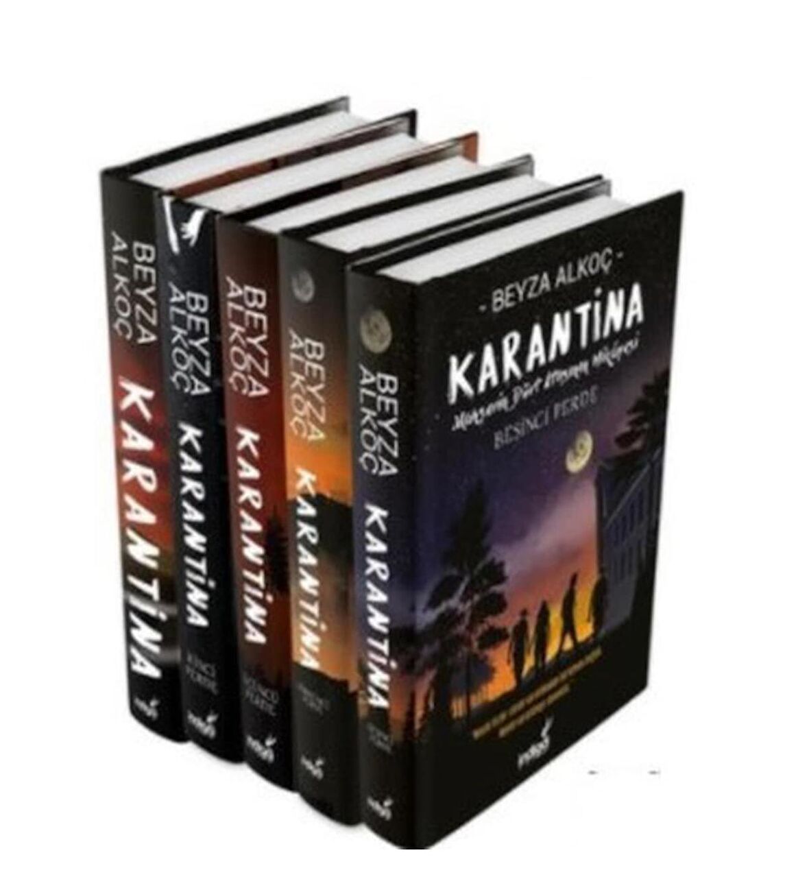 Karantina 5 Kitap Set Ciltli Beyza Alkoç