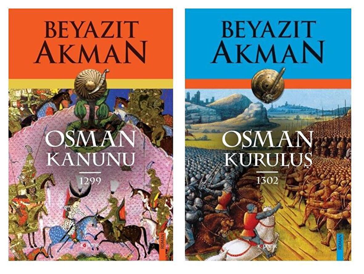 Beyazıt Akman Osman Kuruluş 1302 + Osman Kanunu 1299 (2 Kitap)