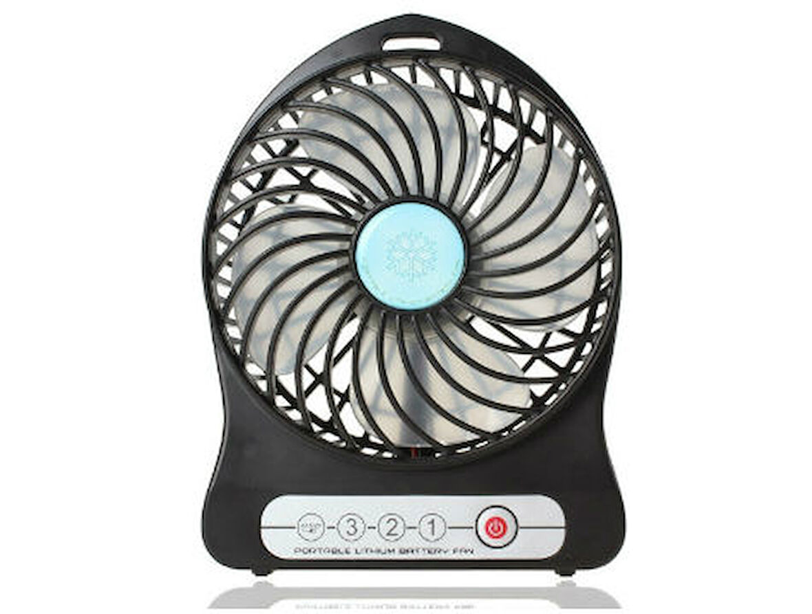 Periboia Şarjlı Taşınabilir Mini Fan - Vantilatör