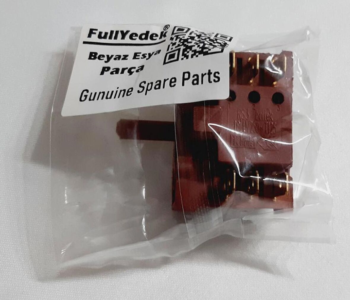 Termikel Bakalit Fırın Şalteri 3+3 Fırın  Ayar Kademe Şarter 6 Uclu