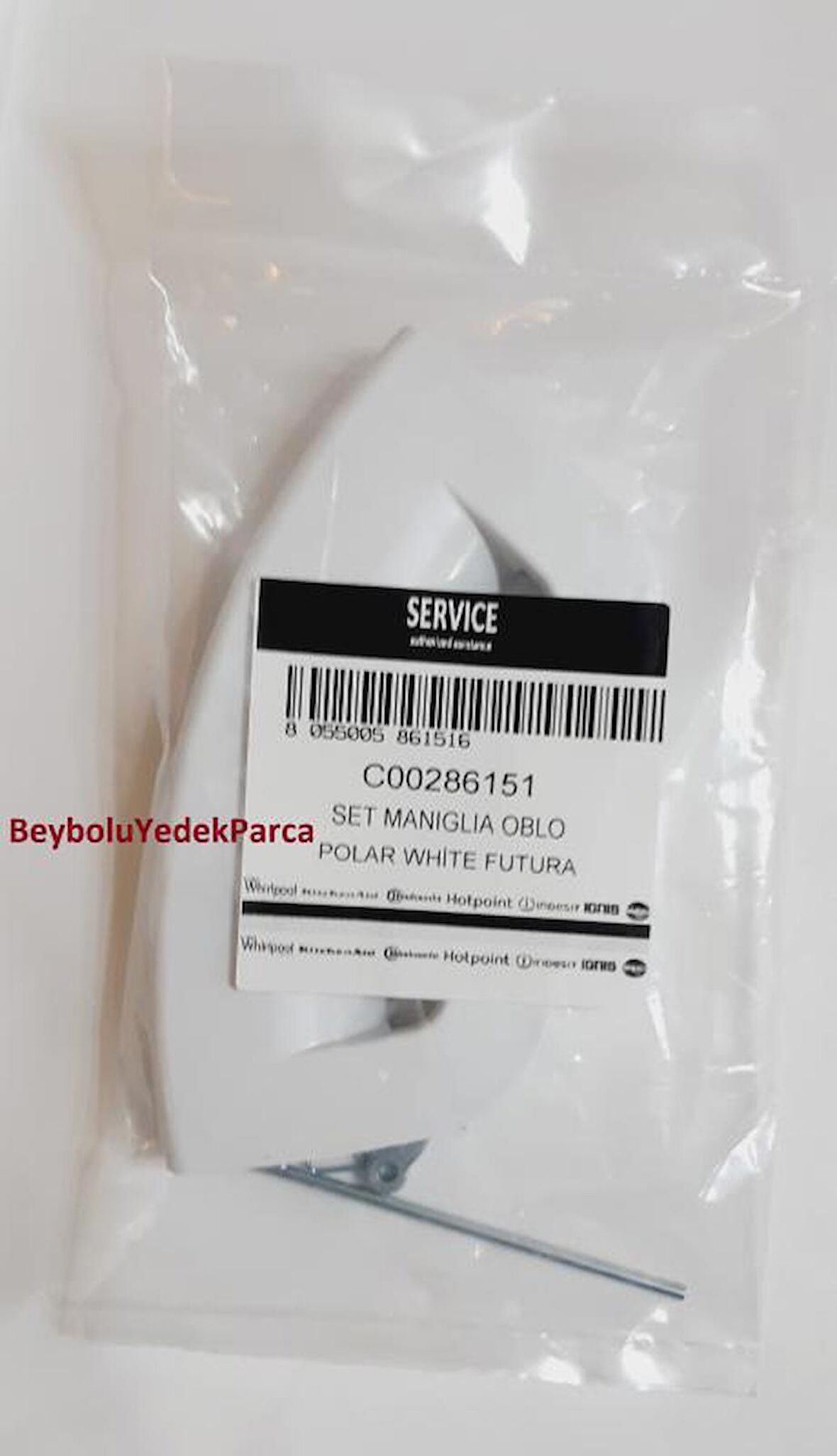 ARİSTON BEYAZ FMF 923 KAPAK MANDALI ÇAMAŞIR MAKİNESİ MANDAL